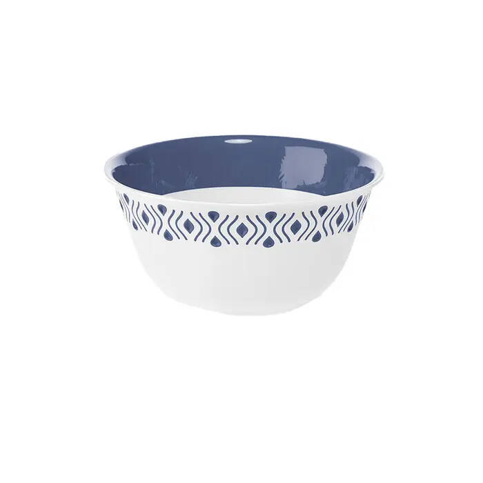 Schüssel Tosca Ø 19 cm weiß/blau