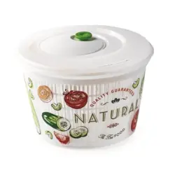 Salatschleuder 4 Liter weiß