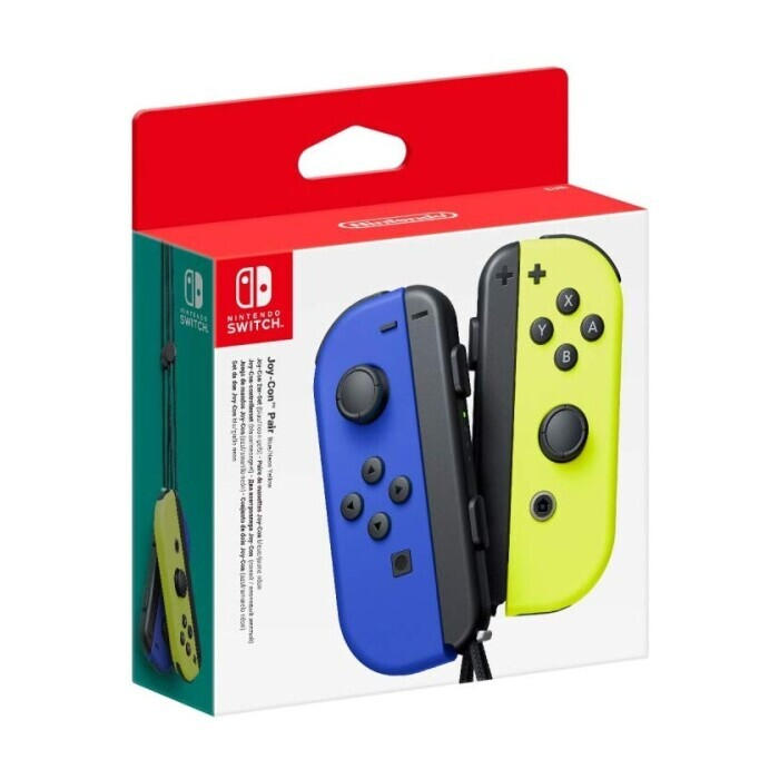 NINTENDO Switch Joy-Con 2er-Set neon blau/gelb