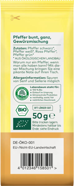 LEBENSBAUM Pfeffer, bunt