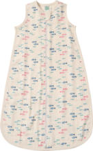 dm-drogerie markt ALANA Schlafsack aus Musselin 0,5 TOG mit Fisch-Muster, beige, 90 cm - bis 15.06.2025