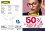 Spaccio Occhiali Vision 50% di sconto su tutte le lenti da vista - al 30.06.2025