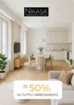 Nikasa Fino al -50% - al 30.06.2025