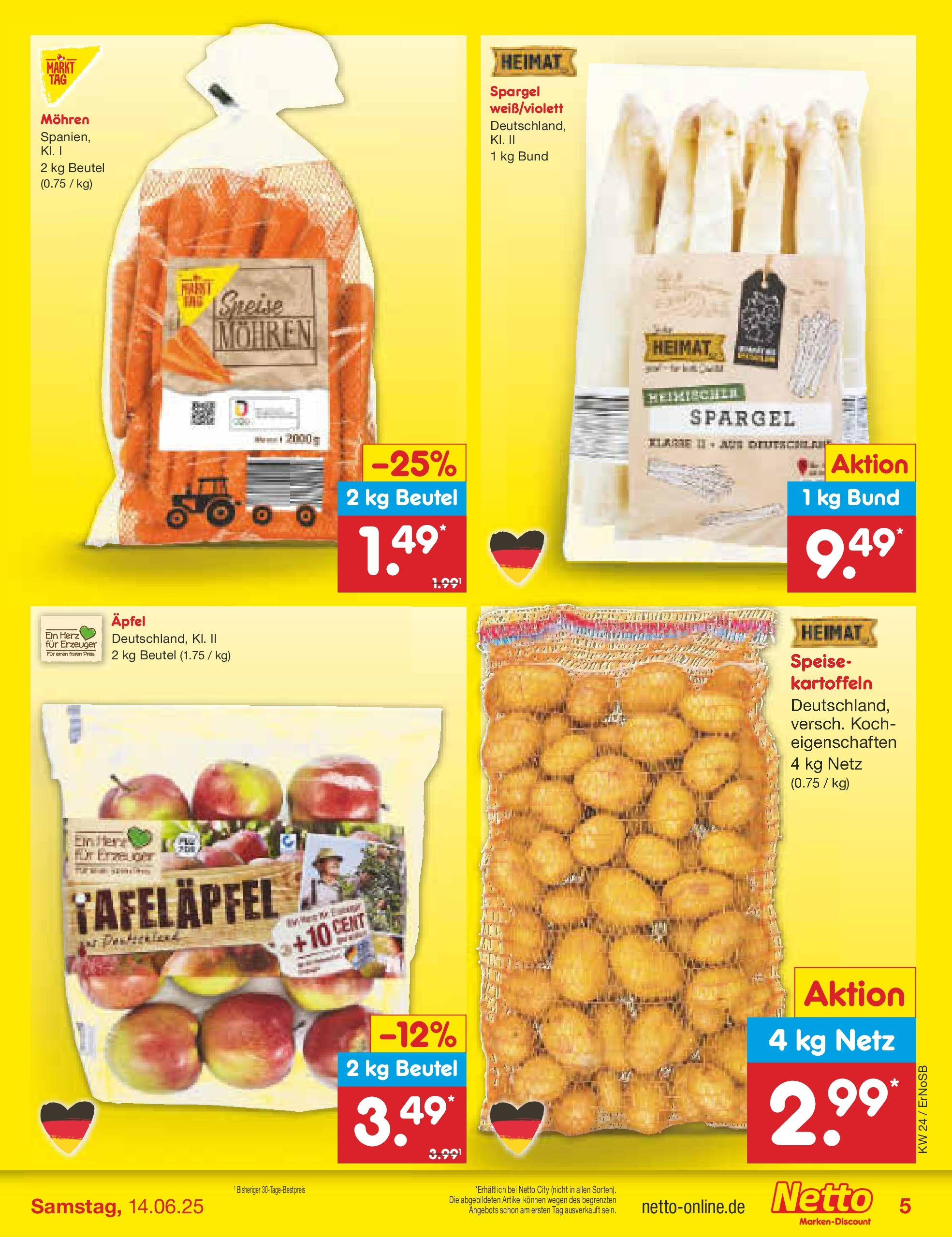 Netto Marken-Discount prospekt Elxleben (ab 10.06.2025) » Angebote | Seite: 5 Netto Marken-Discount prospekt Elxleben (ab 10.06.2025) » Angebote | Seite: 5