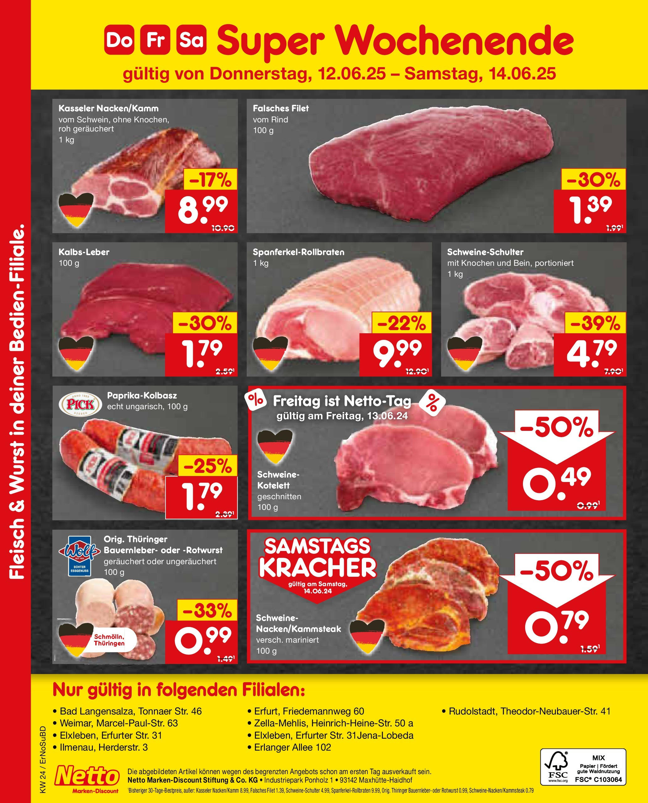 Netto Marken-Discount prospekt Elxleben (ab 10.06.2025) » Angebote | Seite: 11 Netto Marken-Discount prospekt Elxleben (ab 10.06.2025) » Angebote | Seite: 11