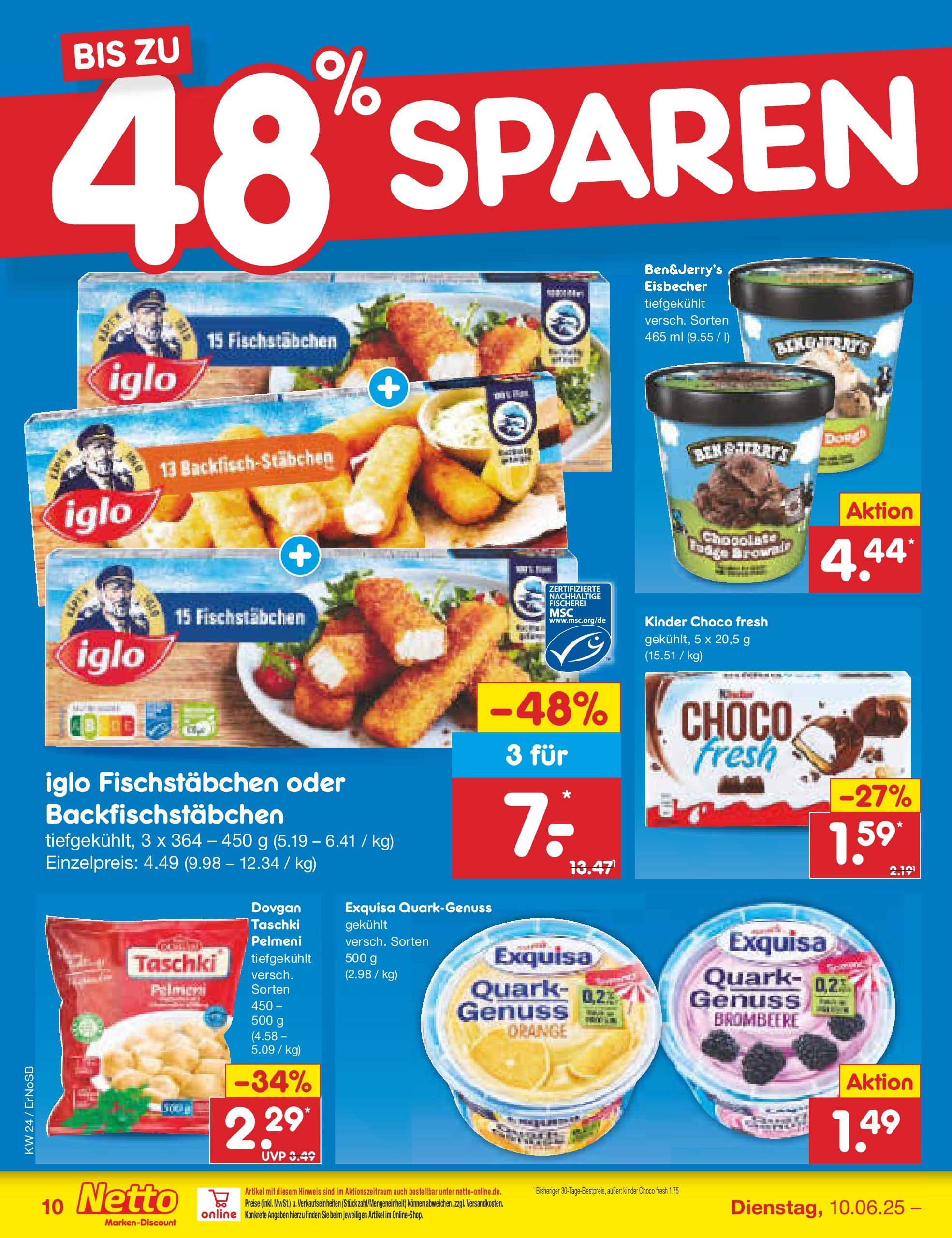 Netto Marken-Discount prospekt Elxleben (ab 10.06.2025) » Angebote | Seite: 14 Netto Marken-Discount prospekt Elxleben (ab 10.06.2025) » Angebote | Seite: 14