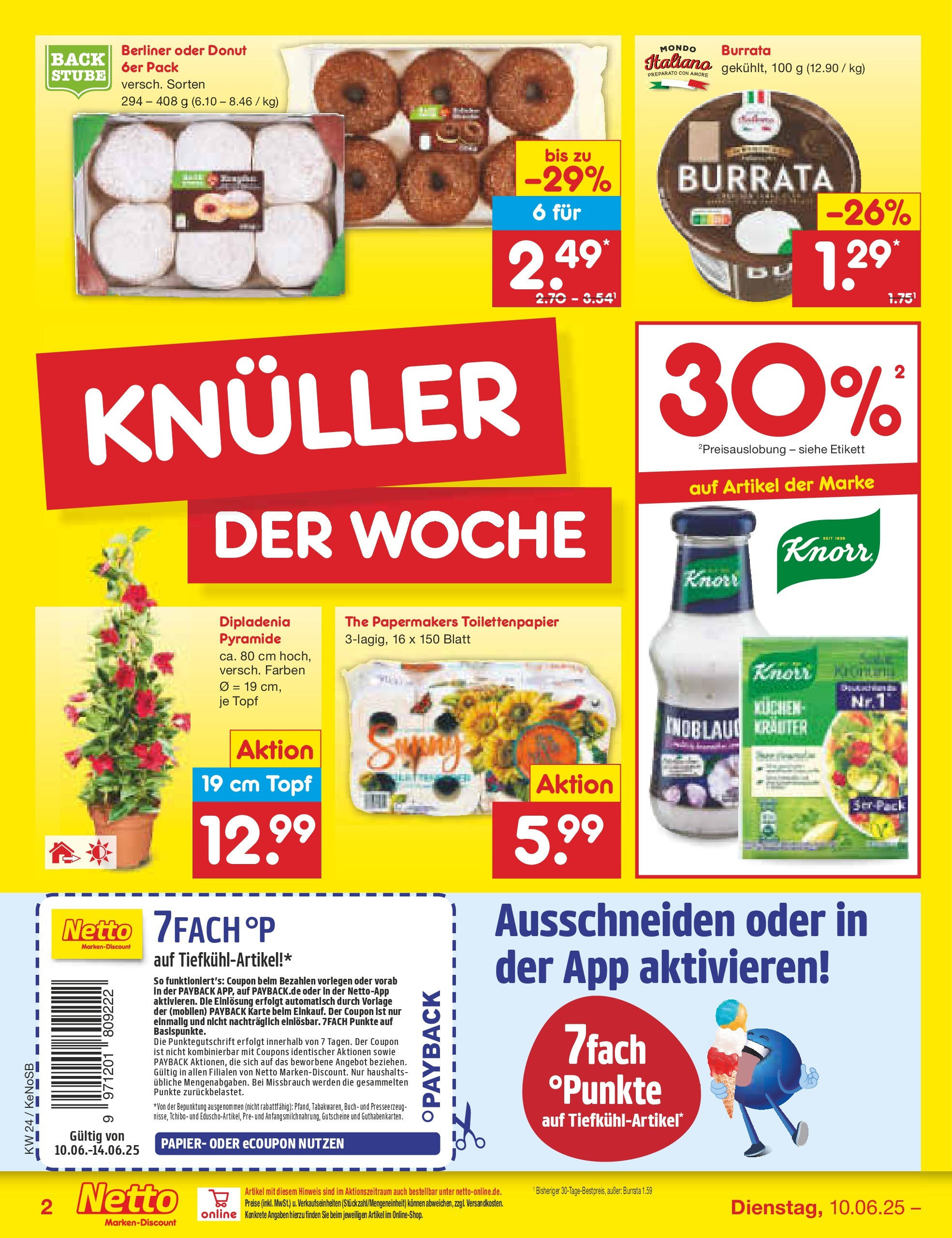 Netto Marken-Discount prospekt Bonn (ab 10.06.2025) » Angebote | Seite: 2 Netto Marken-Discount prospekt Bonn (ab 10.06.2025) » Angebote | Seite: 2