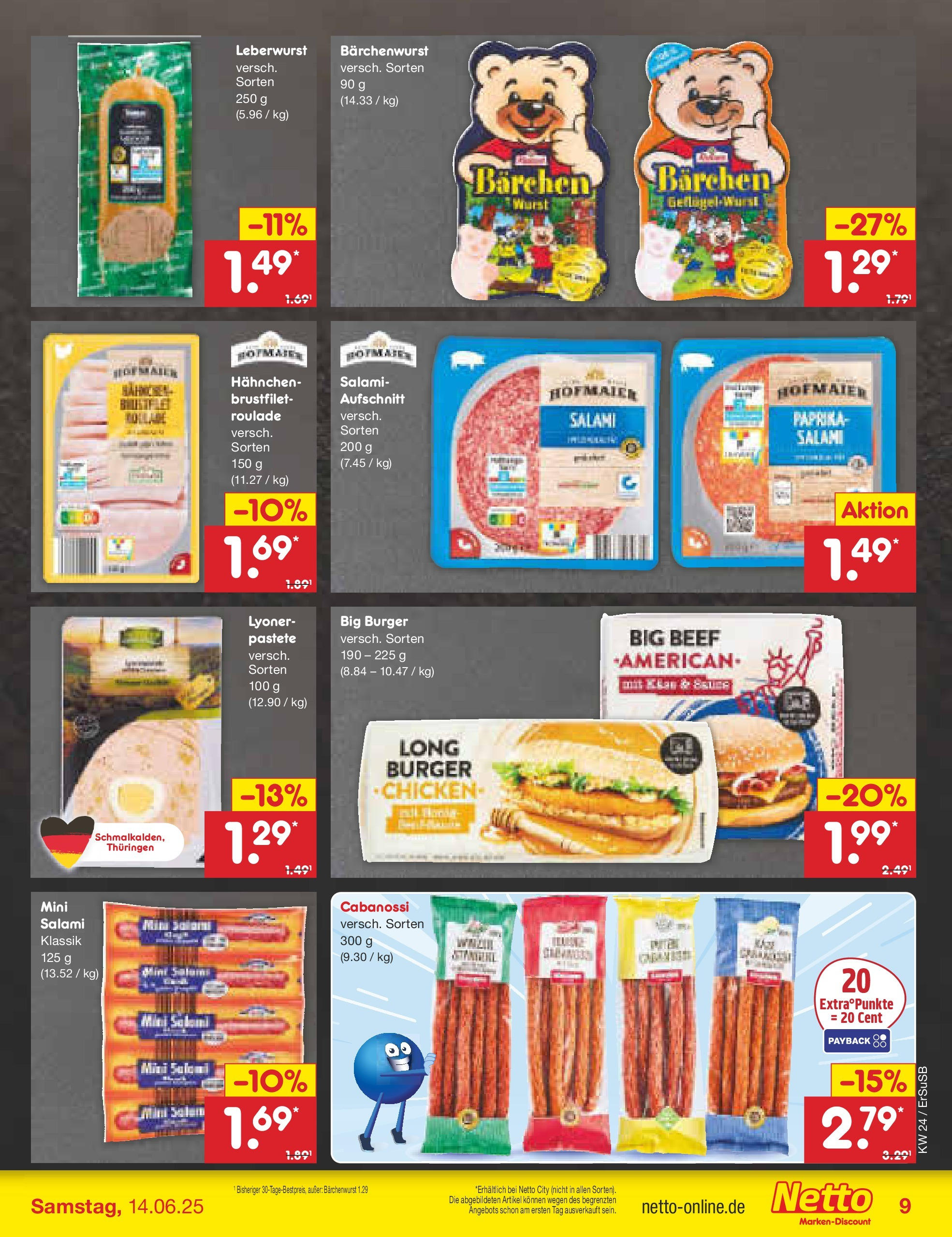 Netto Marken-Discount prospekt Erfurt (ab 10.06.2025) » Angebote | Seite: 9 Netto Marken-Discount prospekt Erfurt (ab 10.06.2025) » Angebote | Seite: 9
