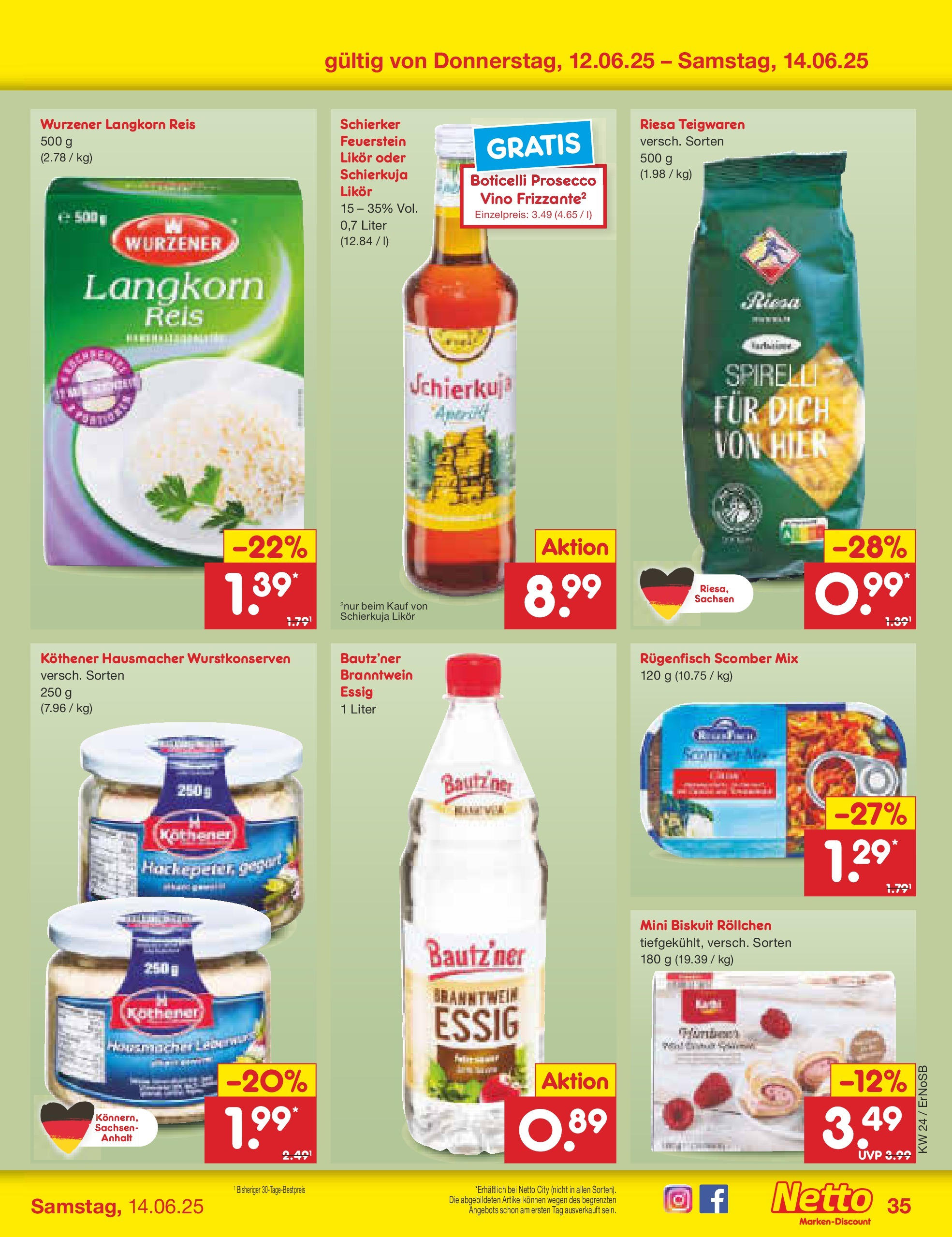 Netto Marken-Discount prospekt Elxleben (ab 10.06.2025) » Angebote | Seite: 57 Netto Marken-Discount prospekt Elxleben (ab 10.06.2025) » Angebote | Seite: 57