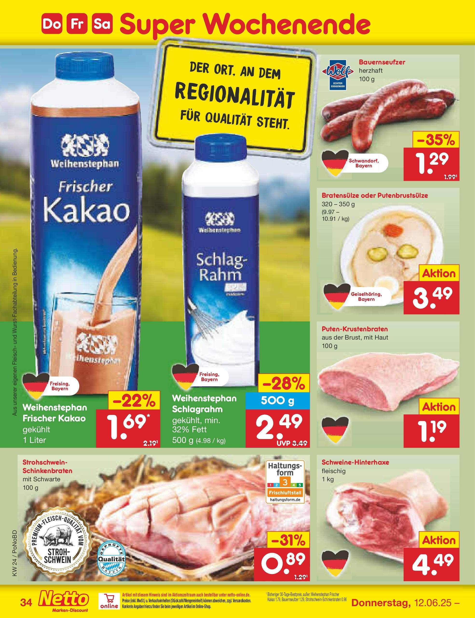 Netto Marken-Discount prospekt Selb (ab 10.06.2025) » Angebote | Seite: 52 | Produkte: Fleisch Netto Marken-Discount prospekt Selb (ab 10.06.2025) » Angebote | Seite: 52 | Produkte: Fleisch
