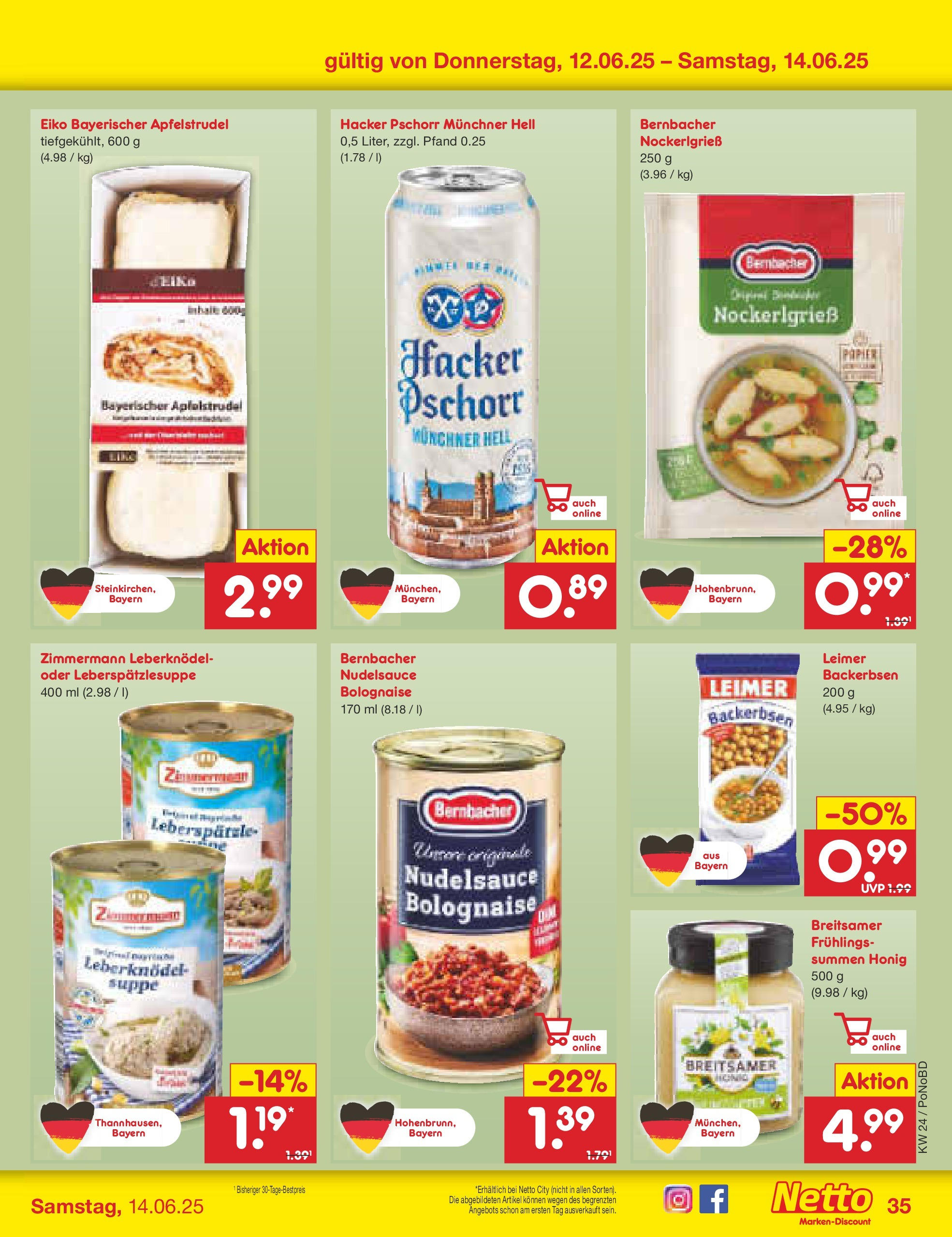 Netto Marken-Discount prospekt Selb (ab 10.06.2025) » Angebote | Seite: 53 | Produkte: Apple, Pasta Netto Marken-Discount prospekt Selb (ab 10.06.2025) » Angebote | Seite: 53 | Produkte: Apple, Pasta