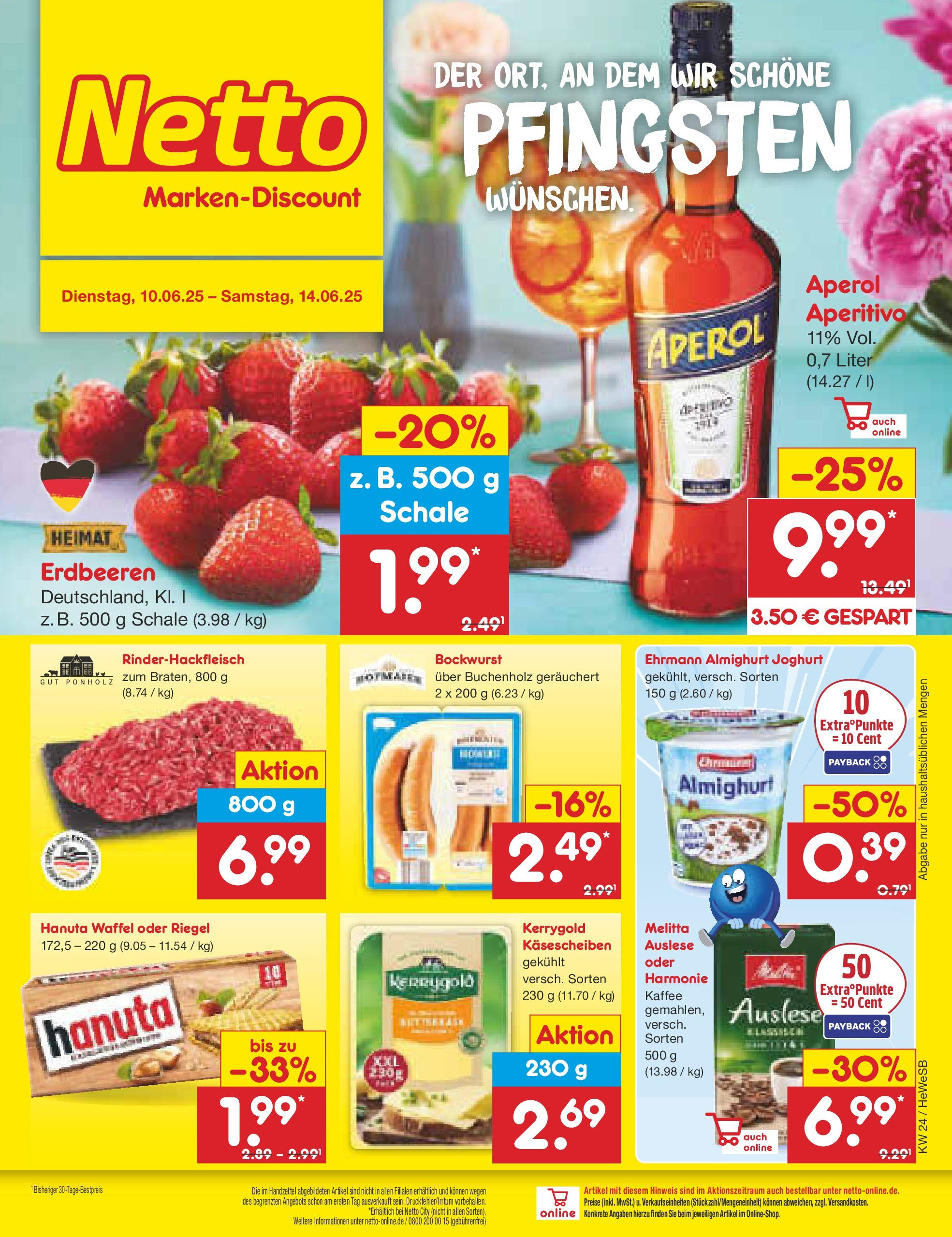 Netto Marken-Discount prospekt Brietlingen	 (ab 10.06.2025) » Angebote | Seite: 1