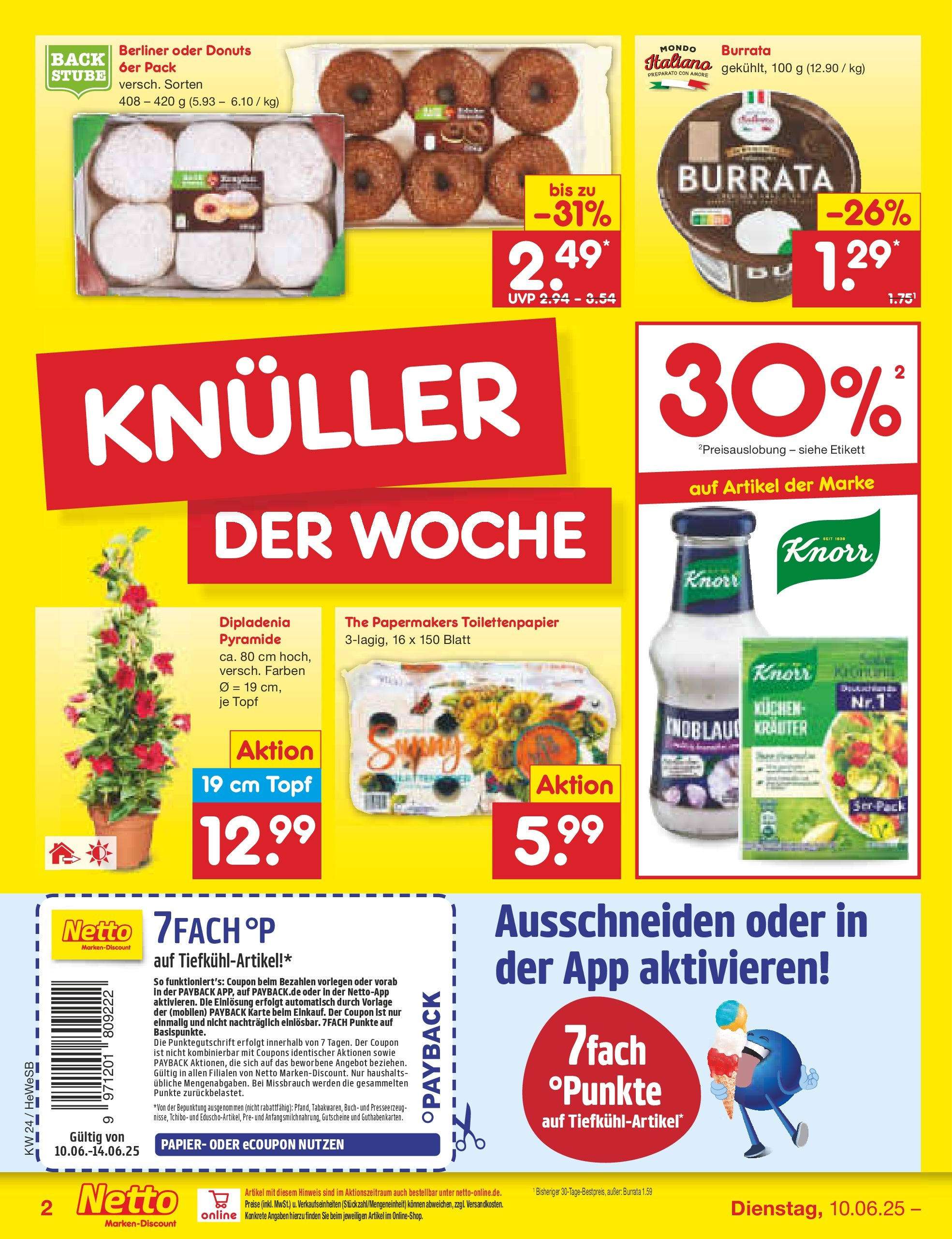 Netto Marken-Discount prospekt Brietlingen	 (ab 10.06.2025) » Angebote | Seite: 2
