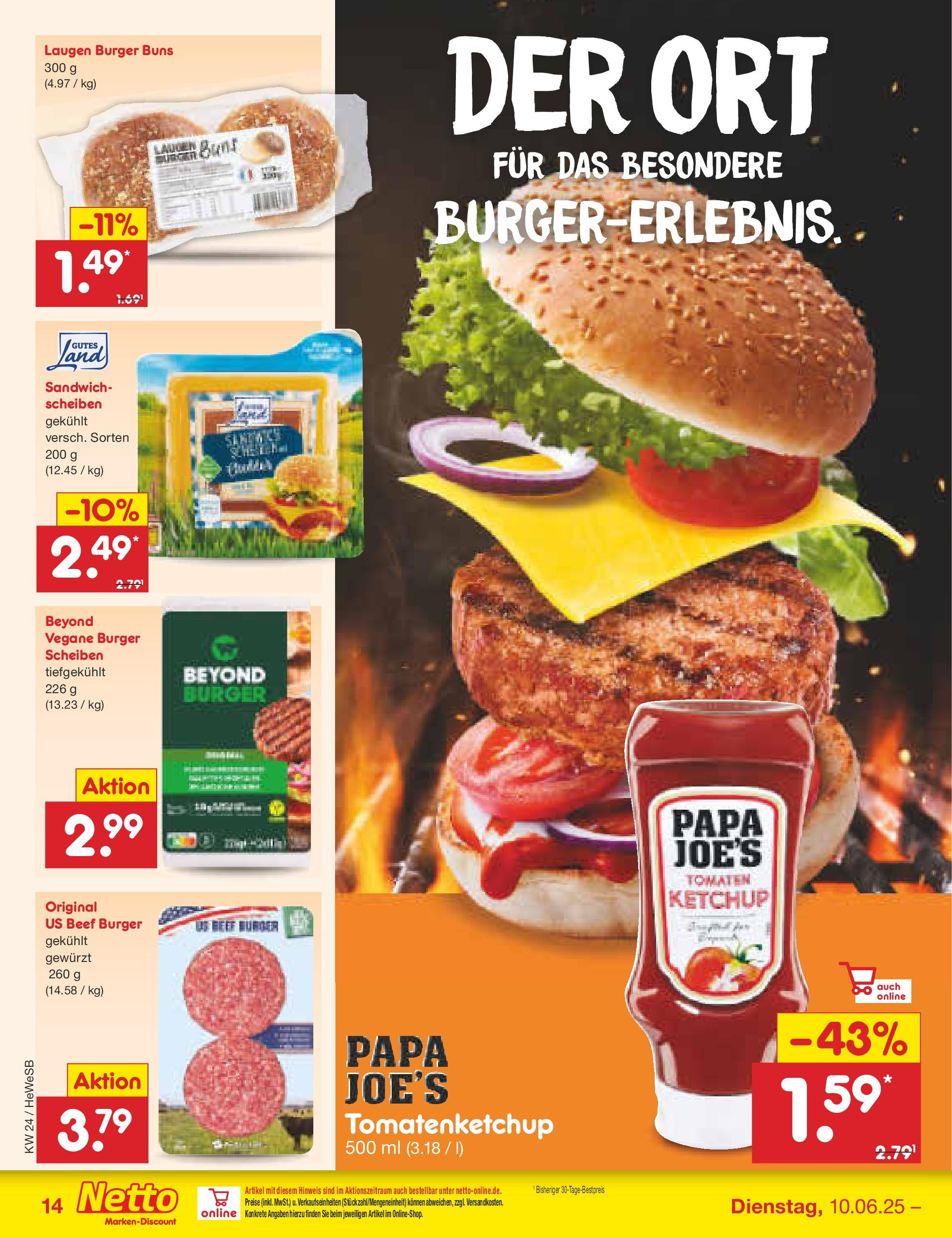 Netto Marken-Discount prospekt Brietlingen	 (ab 10.06.2025) » Angebote | Seite: 18