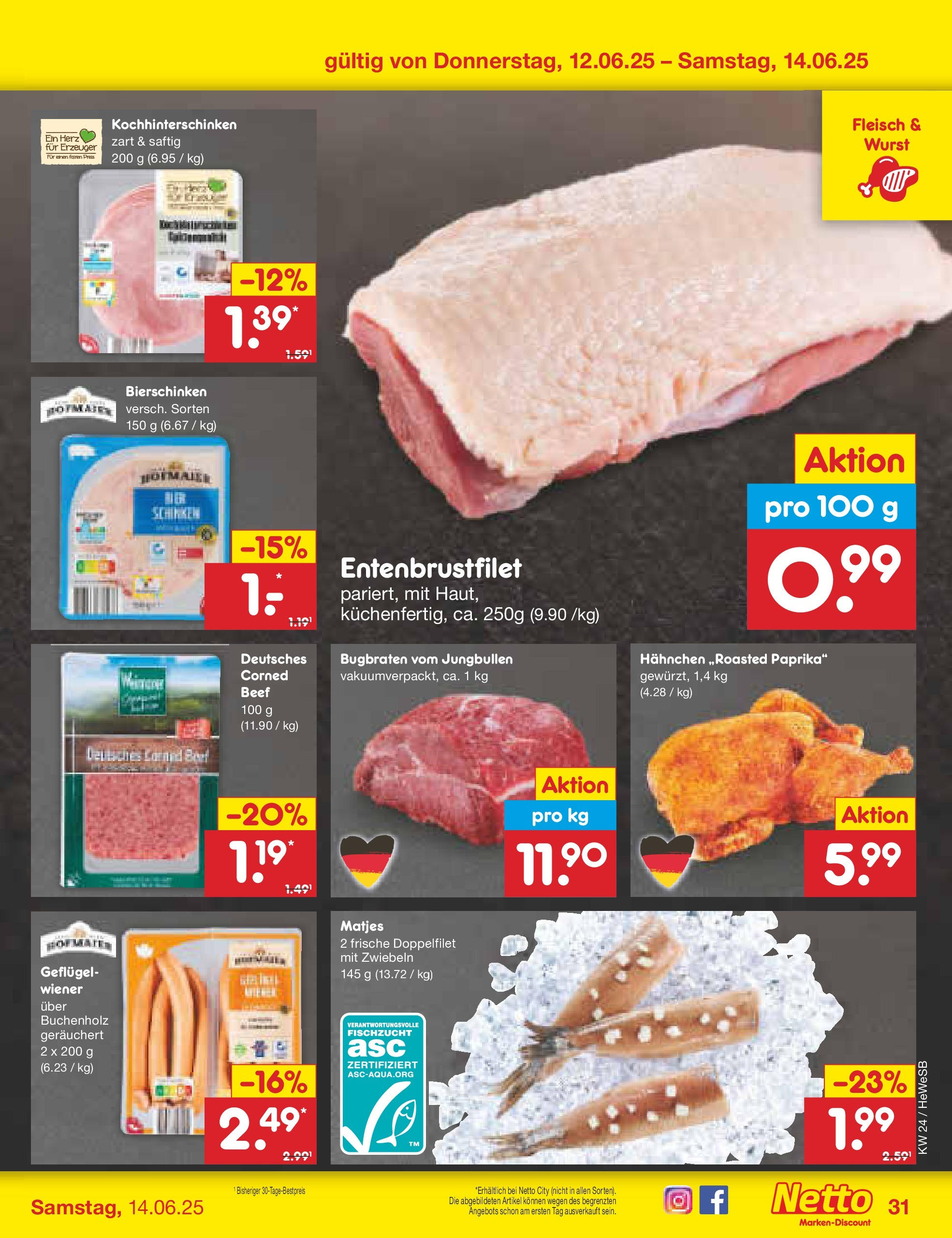 Netto Marken-Discount prospekt Brietlingen	 (ab 10.06.2025) » Angebote | Seite: 49