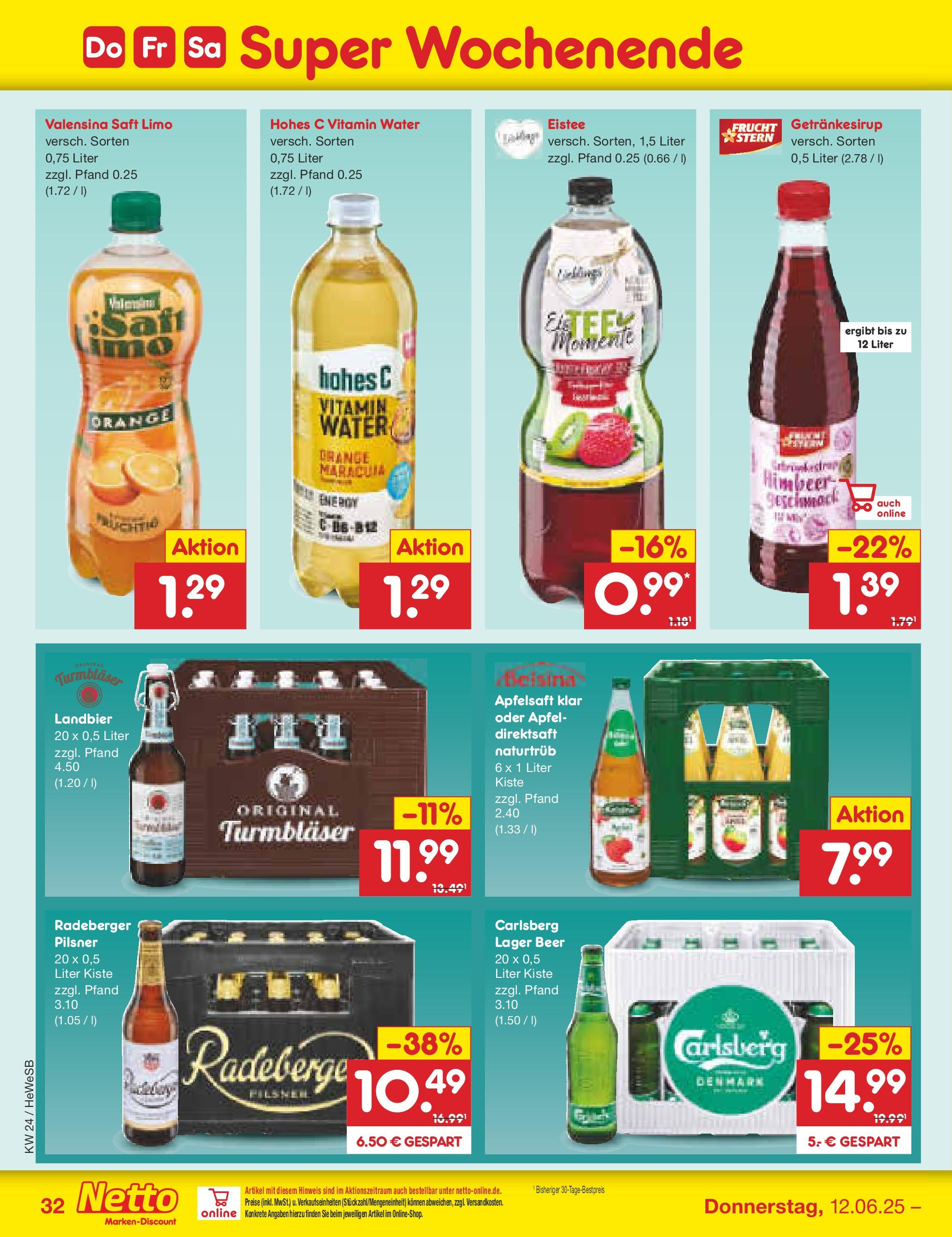 Netto Marken-Discount prospekt Brietlingen	 (ab 10.06.2025) » Angebote | Seite: 50