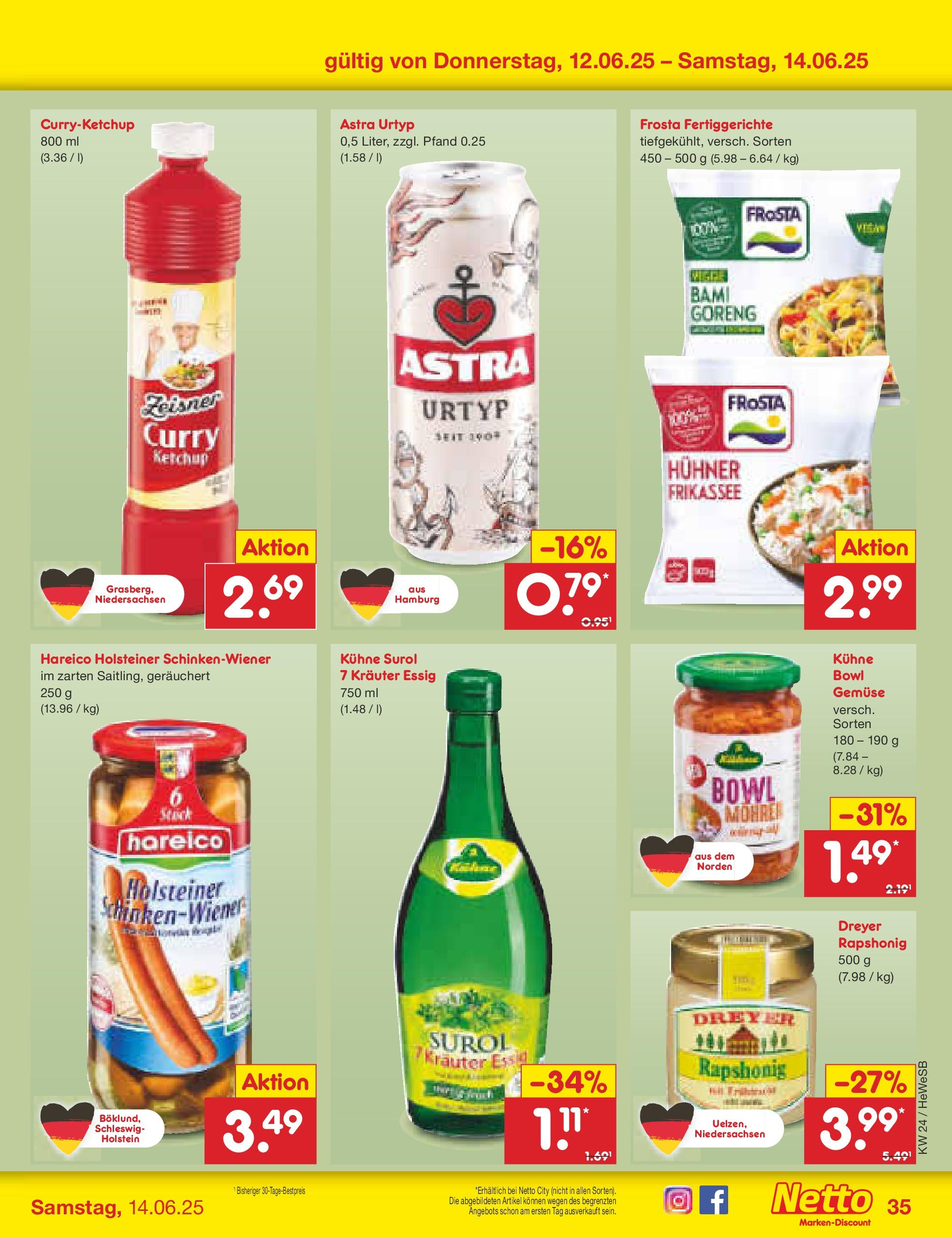 Netto Marken-Discount prospekt Brietlingen	 (ab 10.06.2025) » Angebote | Seite: 53