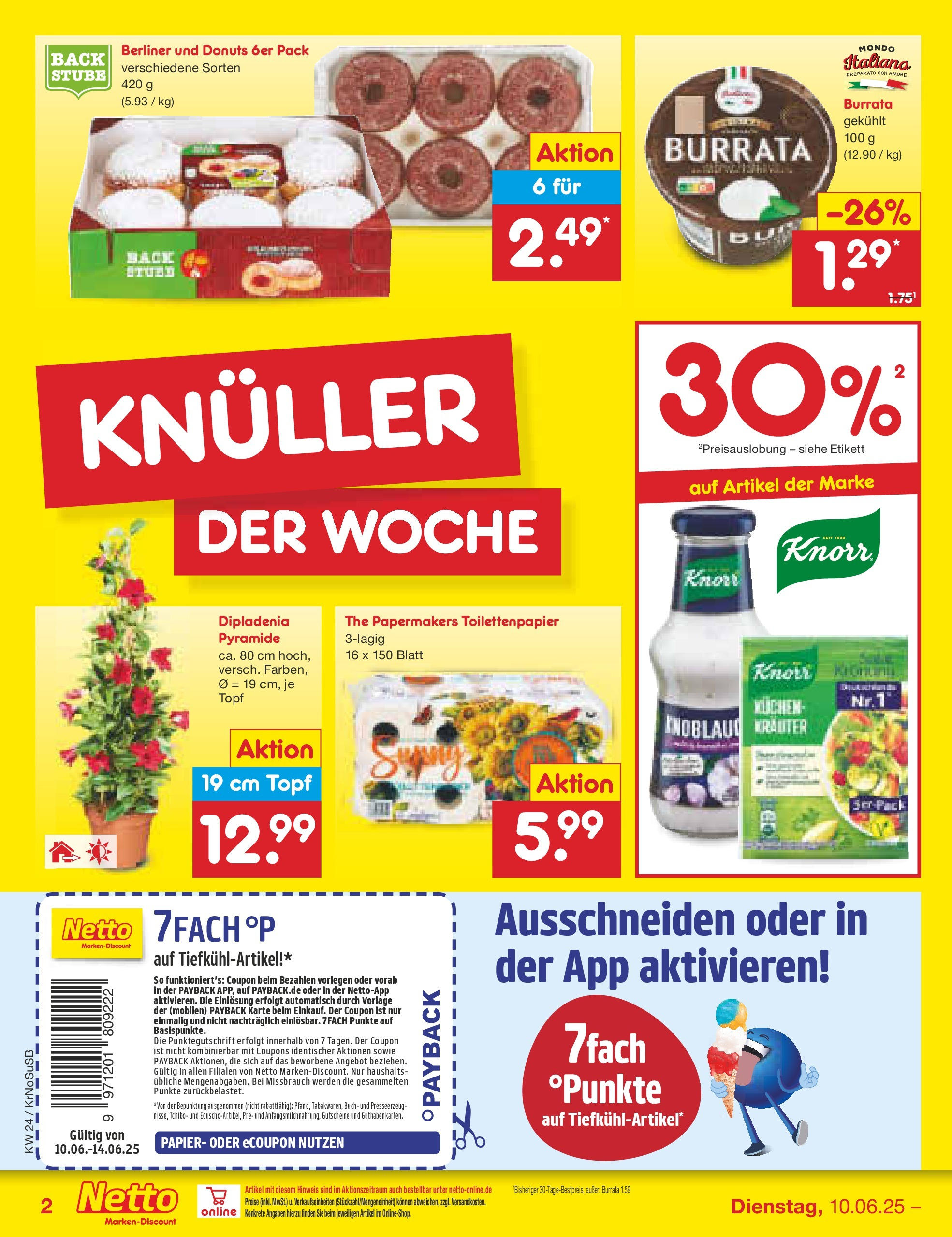 Netto Marken-Discount prospekt Duisburg (ab 10.06.2025) » Angebote | Seite: 2 Netto Marken-Discount prospekt Duisburg (ab 10.06.2025) » Angebote | Seite: 2