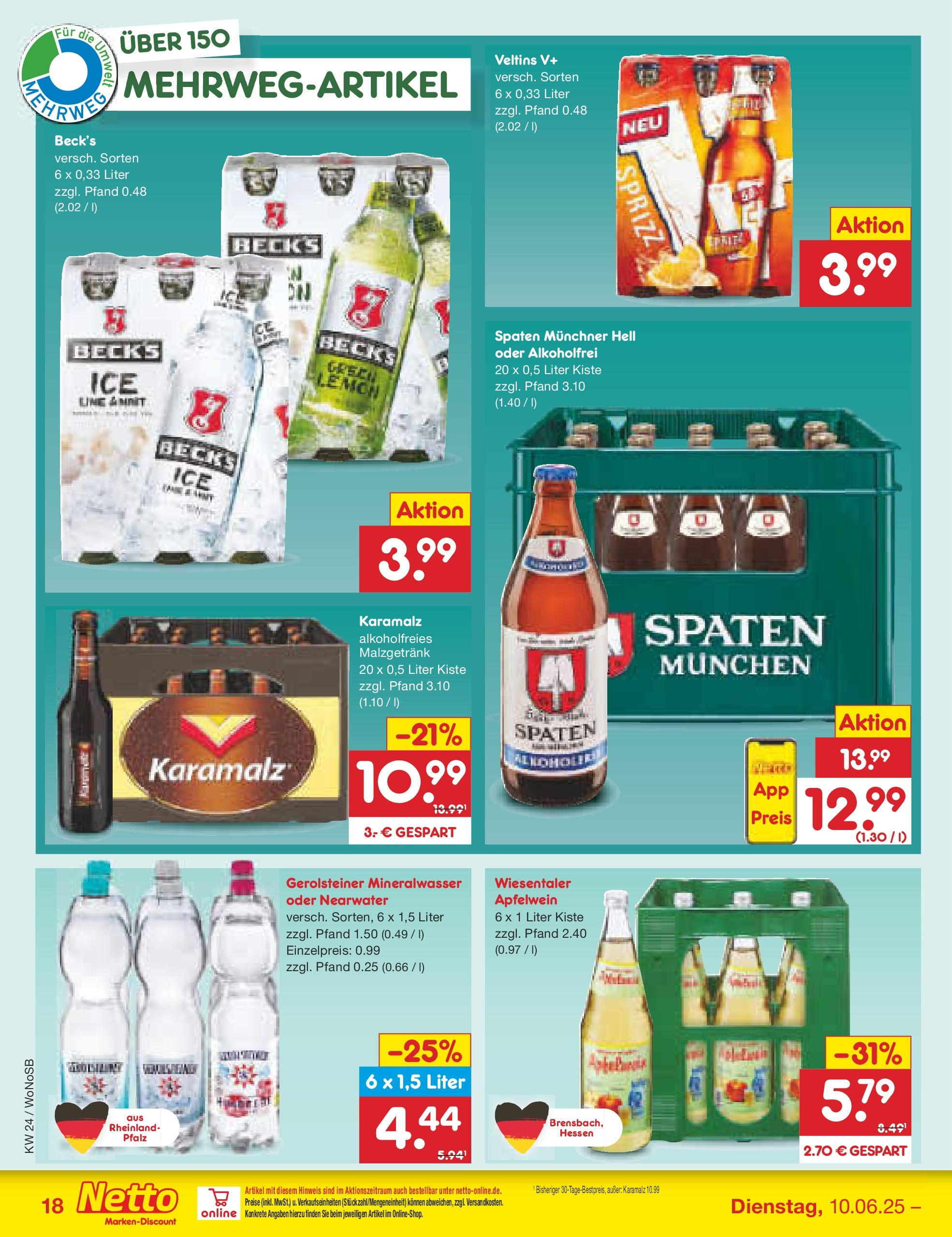 Netto Marken-Discount prospekt Lahnau (ab 10.06.2025) » Angebote | Seite: 26 Netto Marken-Discount prospekt Lahnau (ab 10.06.2025) » Angebote | Seite: 26