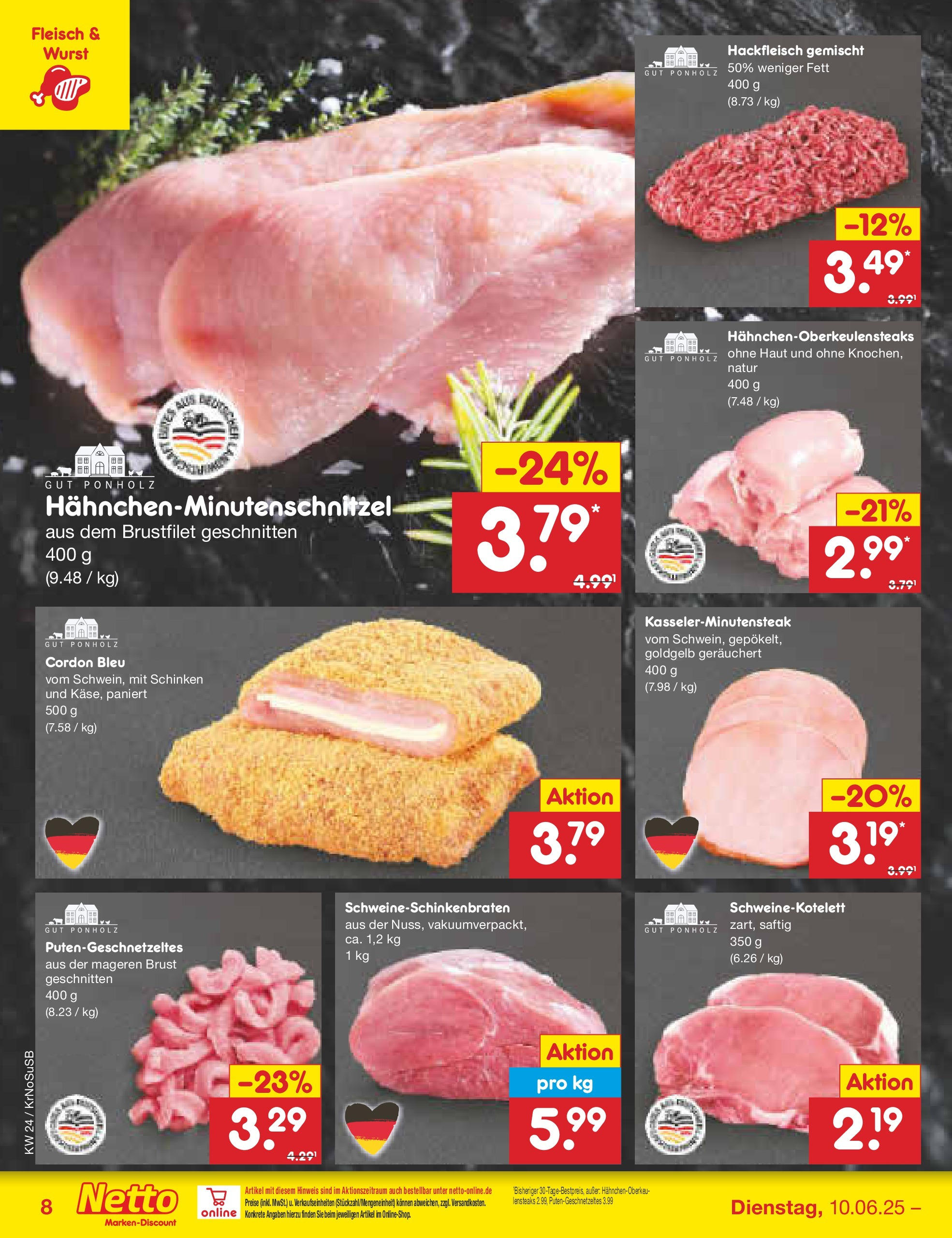 Netto Marken-Discount prospekt Duisburg (ab 10.06.2025) » Angebote | Seite: 8 Netto Marken-Discount prospekt Duisburg (ab 10.06.2025) » Angebote | Seite: 8