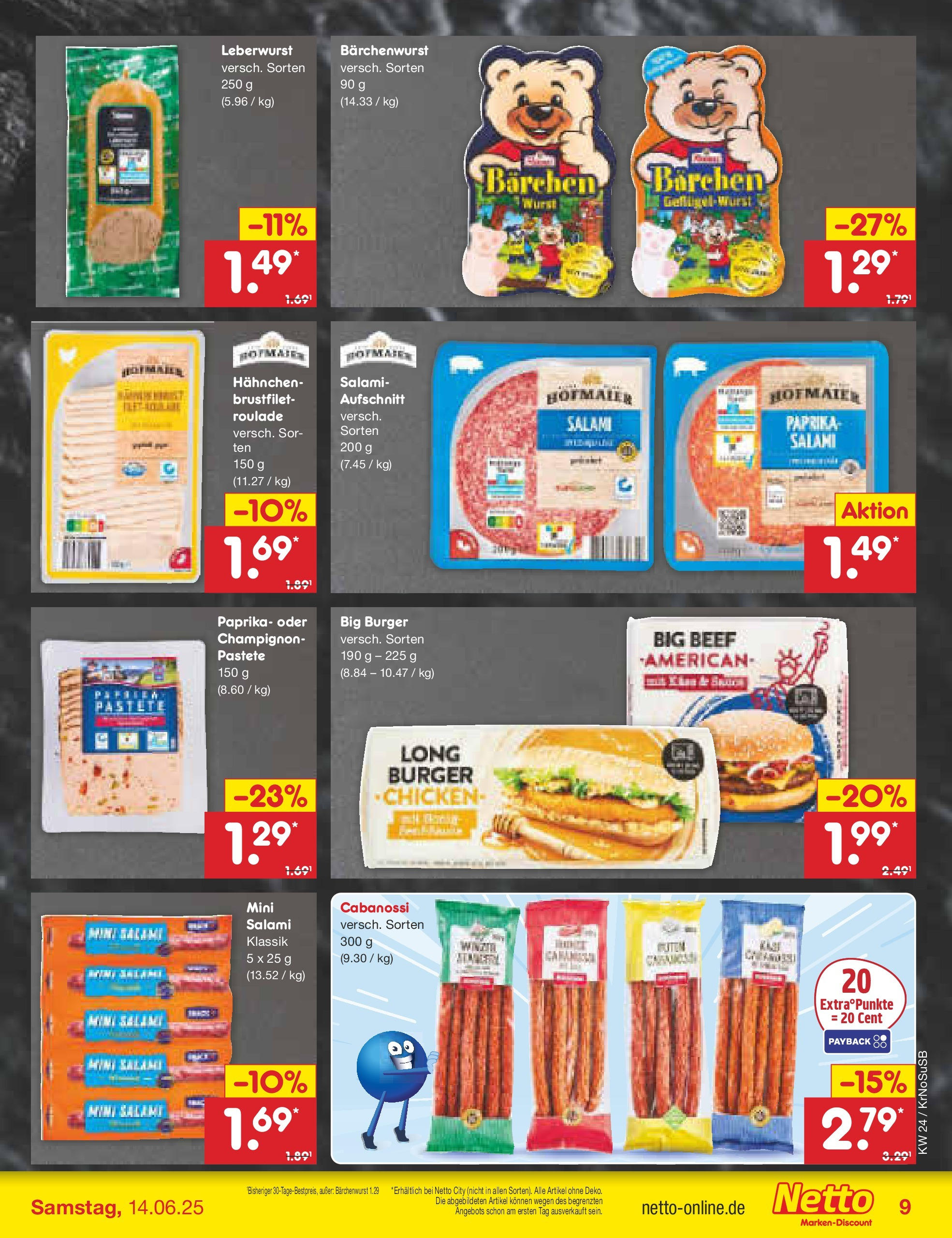 Netto Marken-Discount prospekt Duisburg (ab 10.06.2025) » Angebote | Seite: 9 Netto Marken-Discount prospekt Duisburg (ab 10.06.2025) » Angebote | Seite: 9