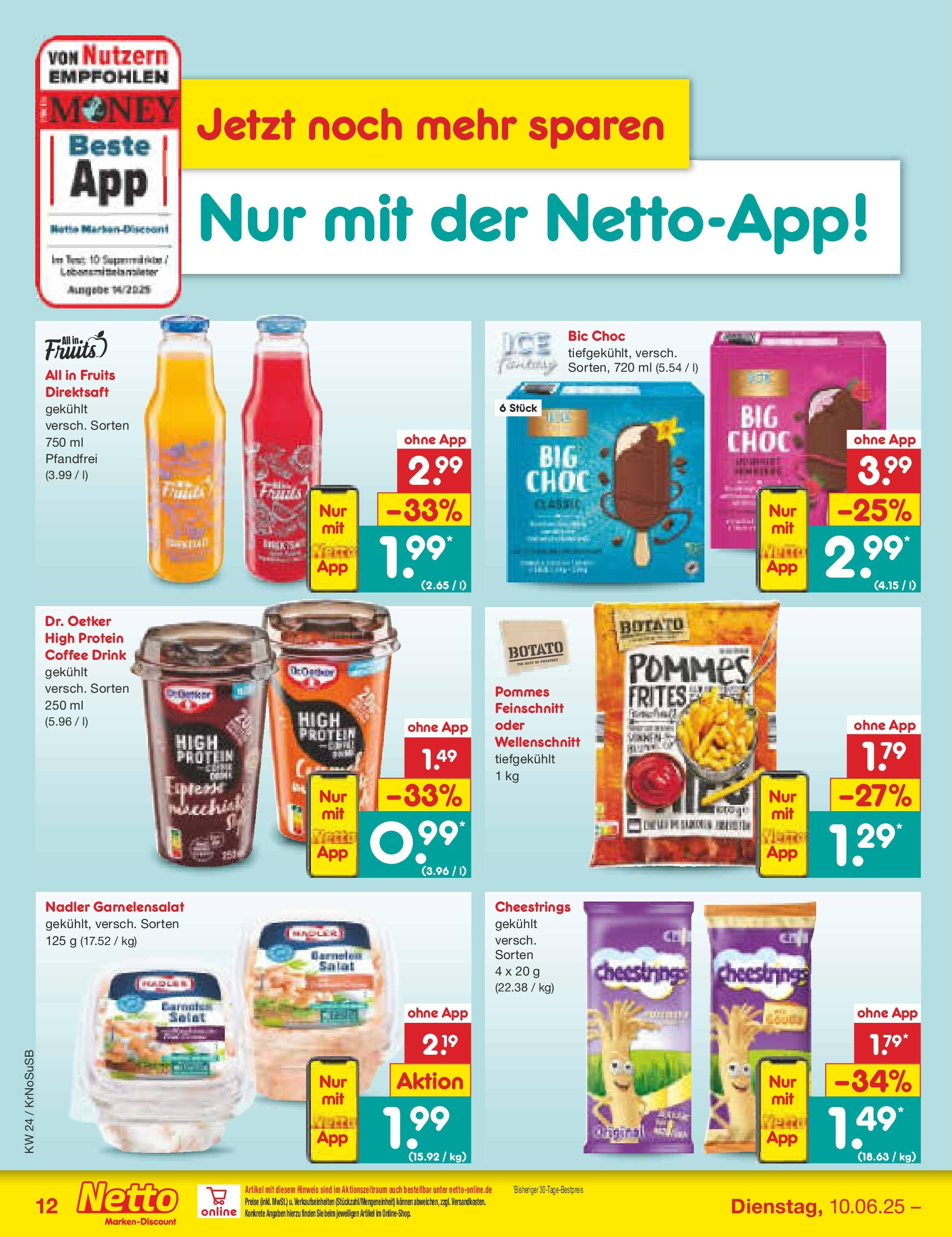 Netto Marken-Discount prospekt Duisburg (ab 10.06.2025) » Angebote | Seite: 14 Netto Marken-Discount prospekt Duisburg (ab 10.06.2025) » Angebote | Seite: 14