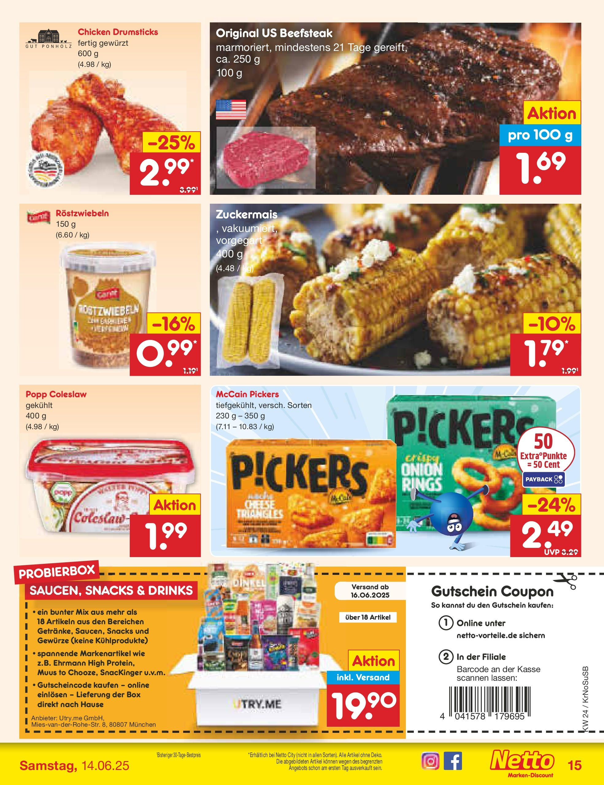 Netto Marken-Discount prospekt Duisburg (ab 10.06.2025) » Angebote | Seite: 19 Netto Marken-Discount prospekt Duisburg (ab 10.06.2025) » Angebote | Seite: 19