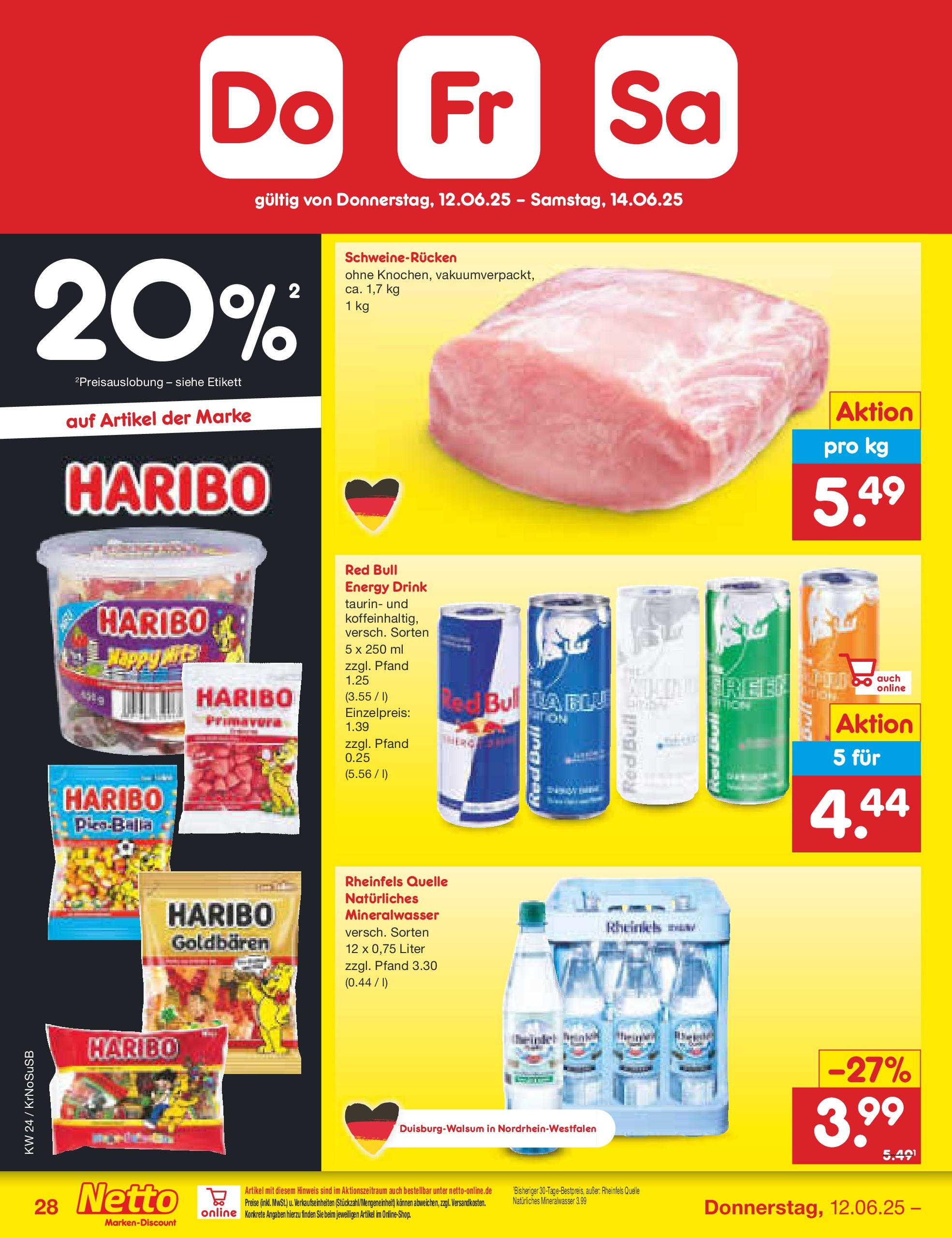 Netto Marken-Discount prospekt Duisburg (ab 10.06.2025) » Angebote | Seite: 46 Netto Marken-Discount prospekt Duisburg (ab 10.06.2025) » Angebote | Seite: 46