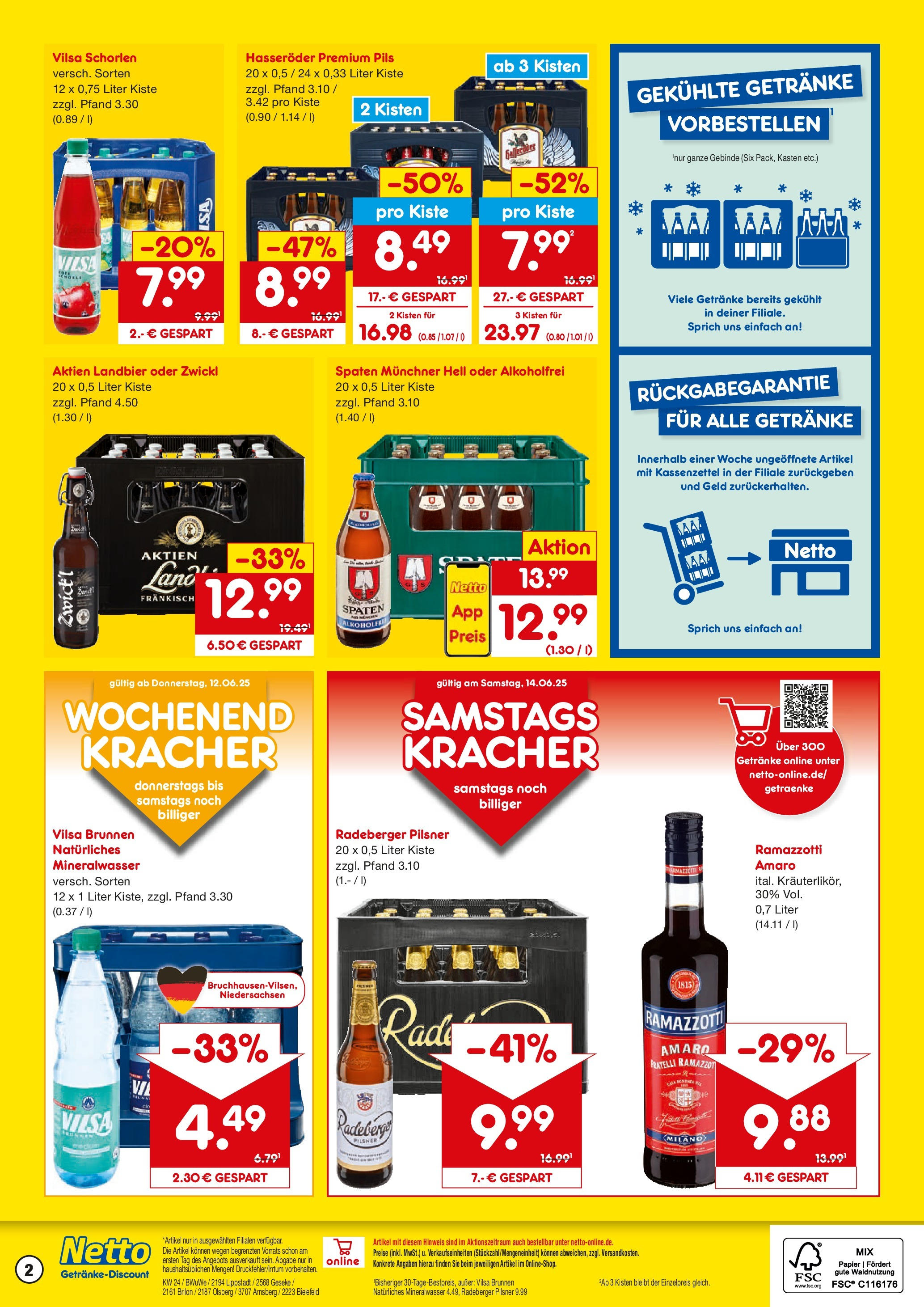 Netto Marken-Discount prospekt Geseke	 (ab 10.06.2025) » Angebote | Seite: 2