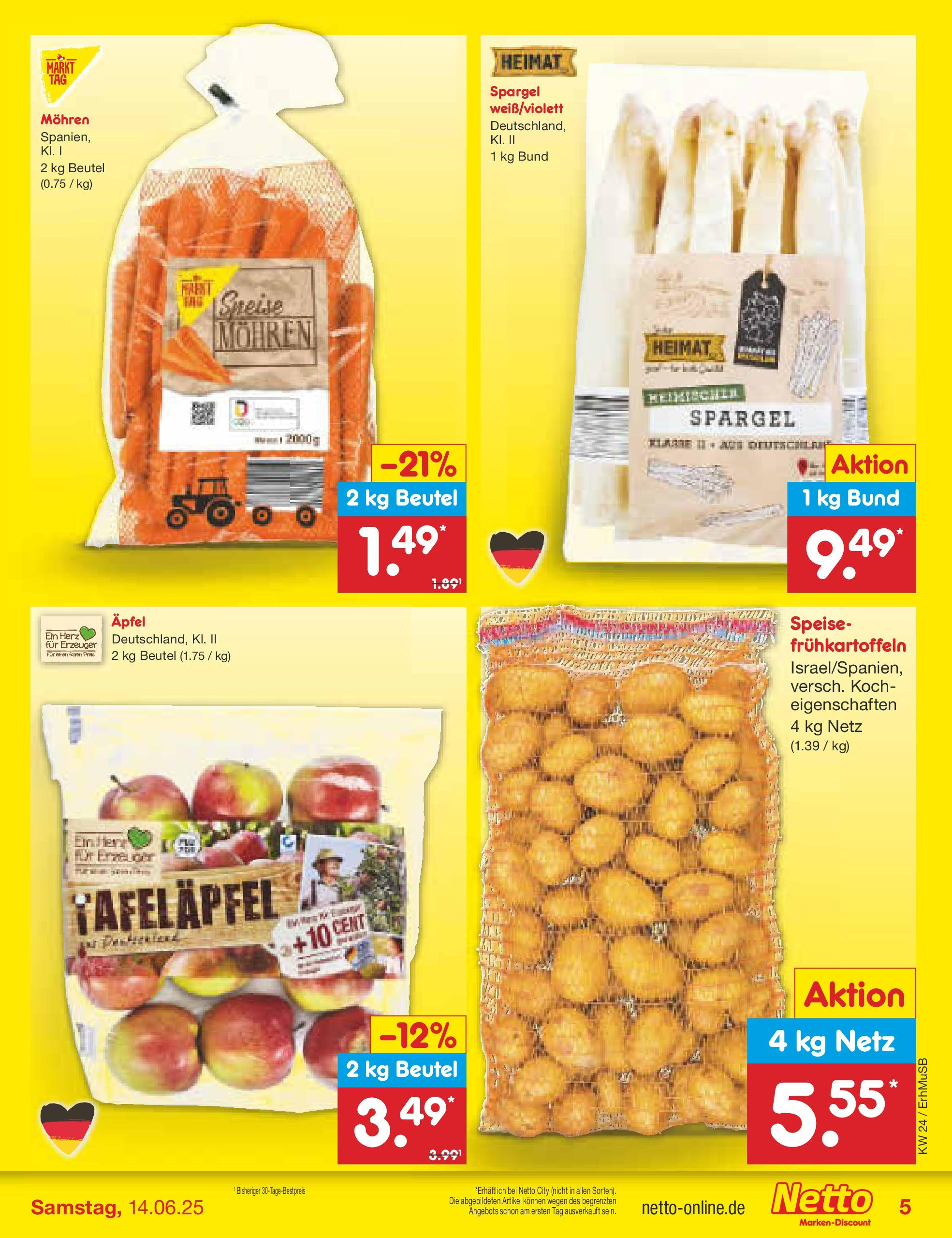 Netto Marken-Discount Prospekt (ab 10.06.2025) » Angebote | Seite: 5 Netto Marken-Discount Prospekt (ab 10.06.2025) » Angebote | Seite: 5