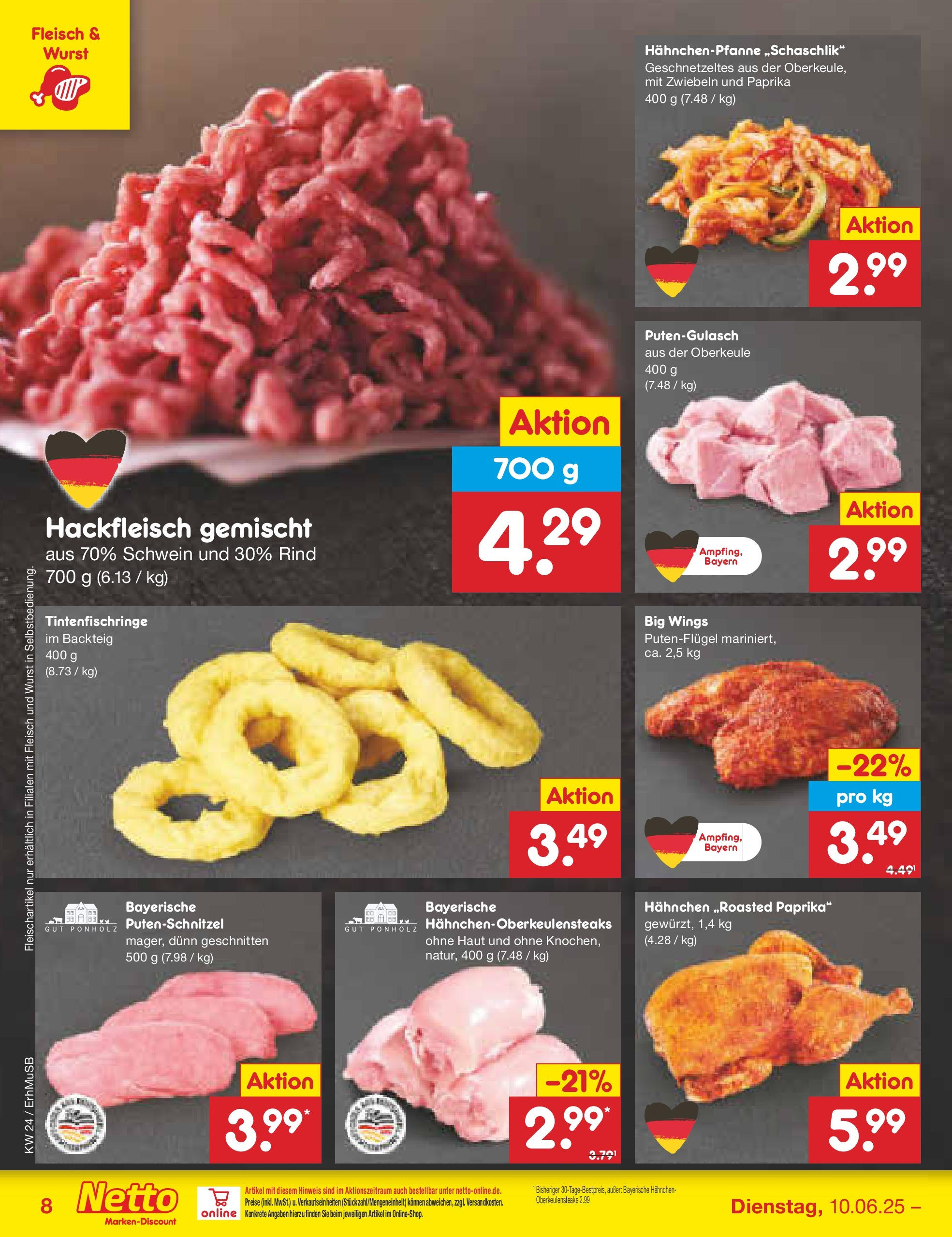 Netto Marken-Discount Prospekt (ab 10.06.2025) » Angebote | Seite: 8 Netto Marken-Discount Prospekt (ab 10.06.2025) » Angebote | Seite: 8