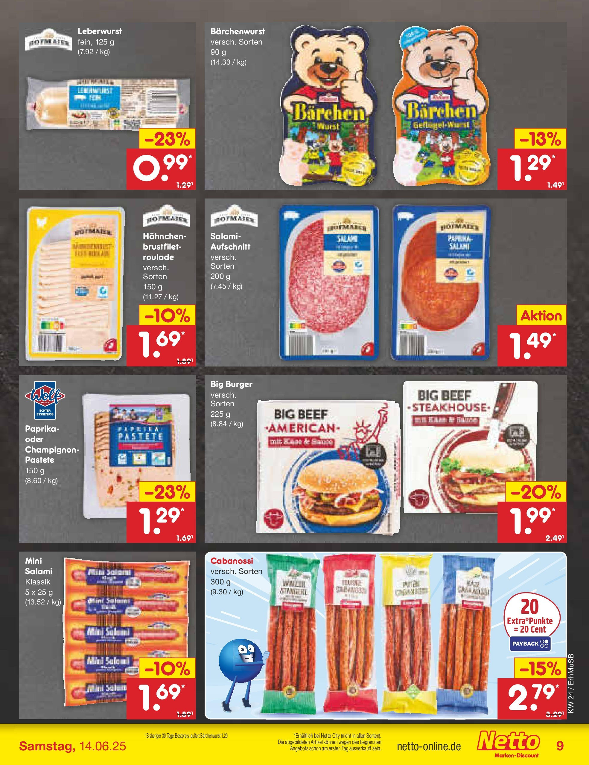 Netto Marken-Discount Prospekt (ab 10.06.2025) » Angebote | Seite: 9 Netto Marken-Discount Prospekt (ab 10.06.2025) » Angebote | Seite: 9