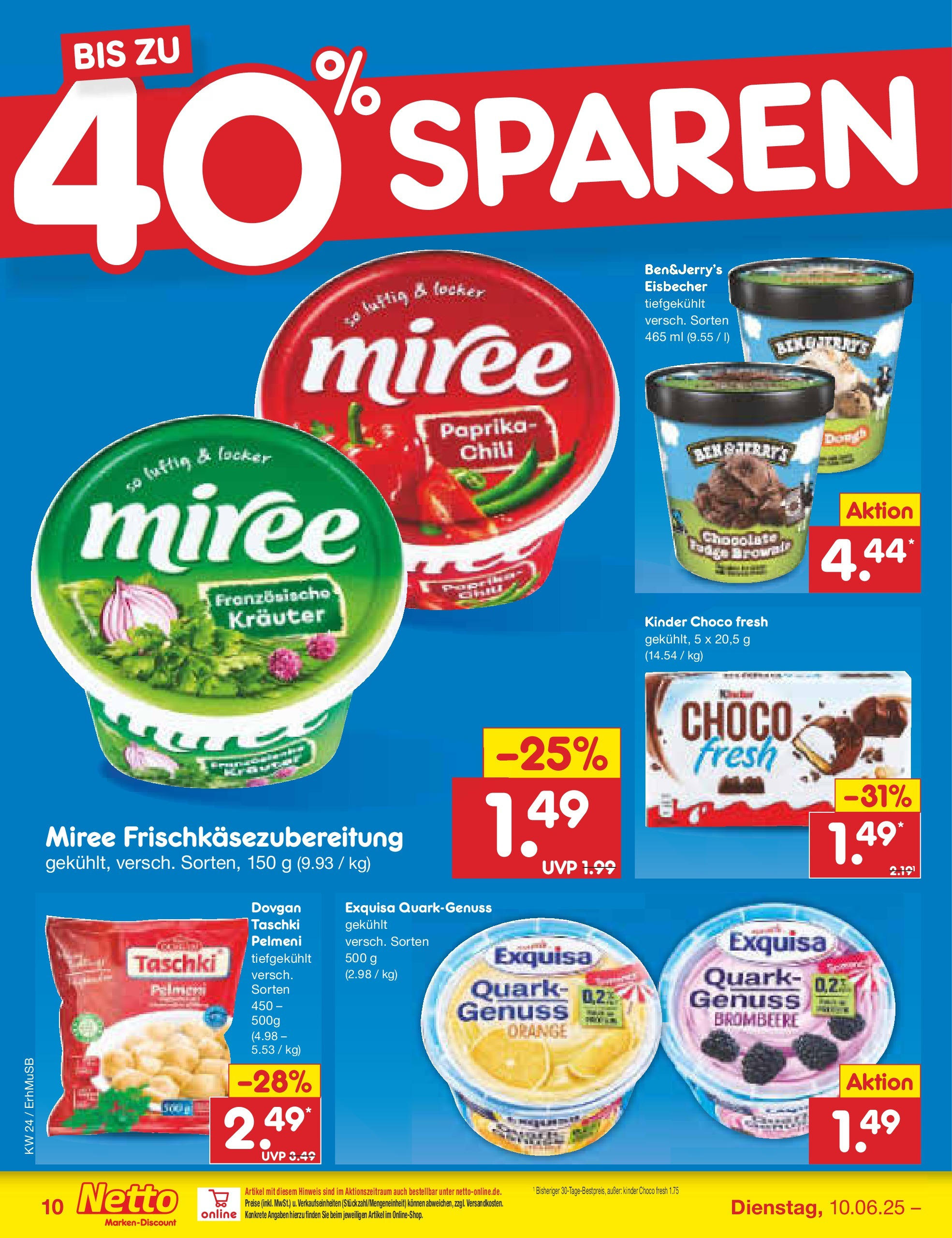 Netto Marken-Discount Prospekt (ab 10.06.2025) » Angebote | Seite: 10 Netto Marken-Discount Prospekt (ab 10.06.2025) » Angebote | Seite: 10