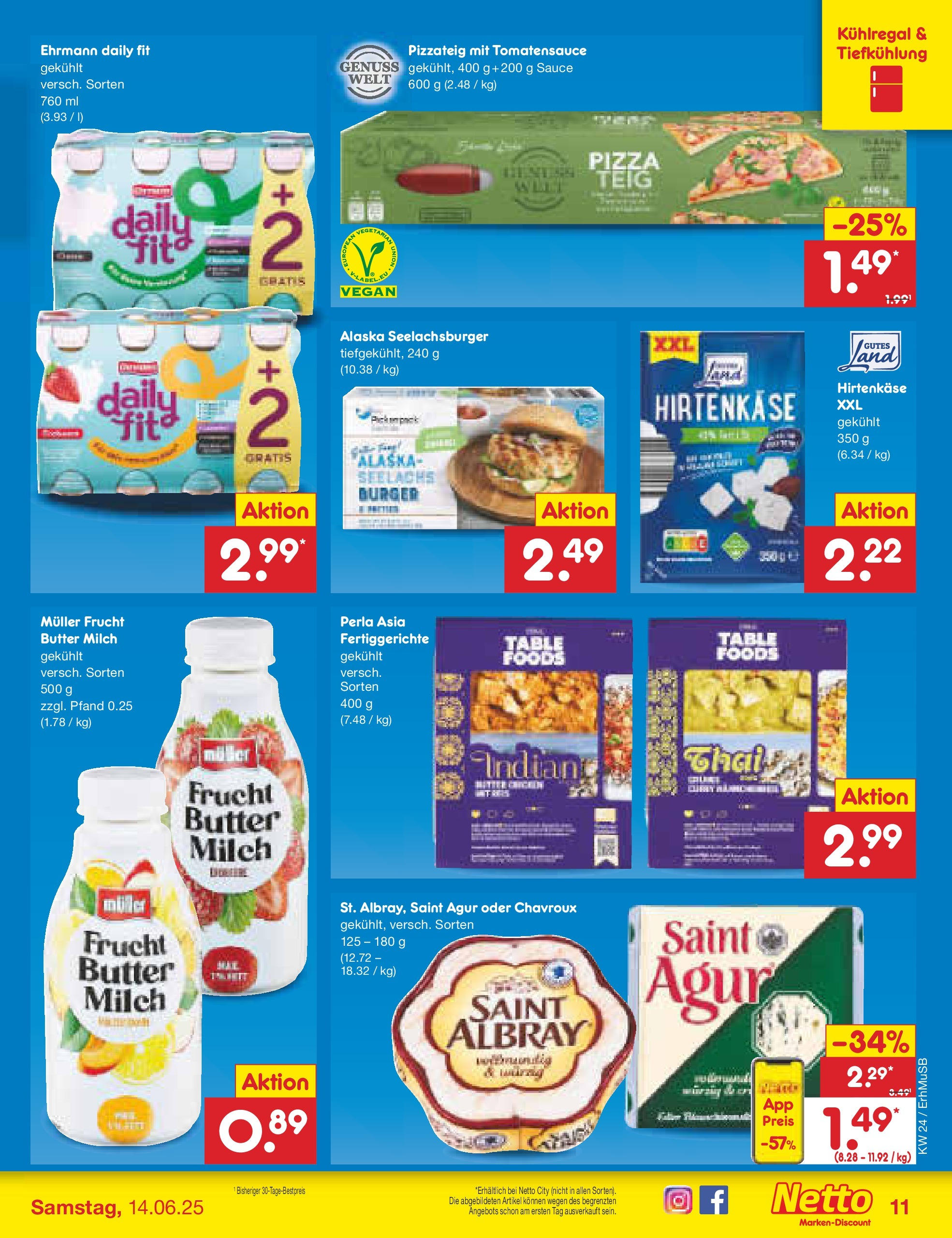 Netto Marken-Discount Prospekt (ab 10.06.2025) » Angebote | Seite: 11 Netto Marken-Discount Prospekt (ab 10.06.2025) » Angebote | Seite: 11