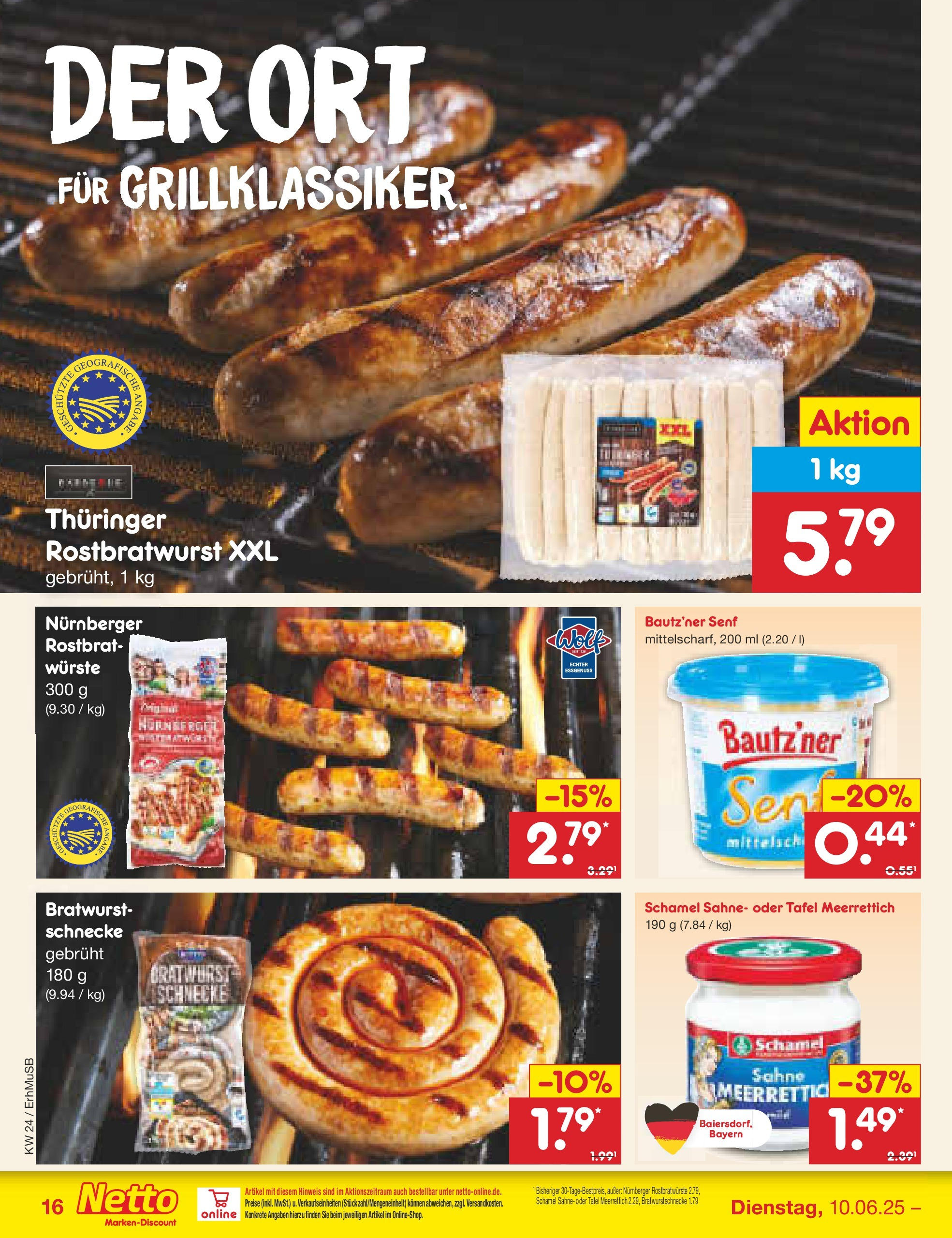 Netto Marken-Discount Prospekt (ab 10.06.2025) » Angebote | Seite: 20 Netto Marken-Discount Prospekt (ab 10.06.2025) » Angebote | Seite: 20