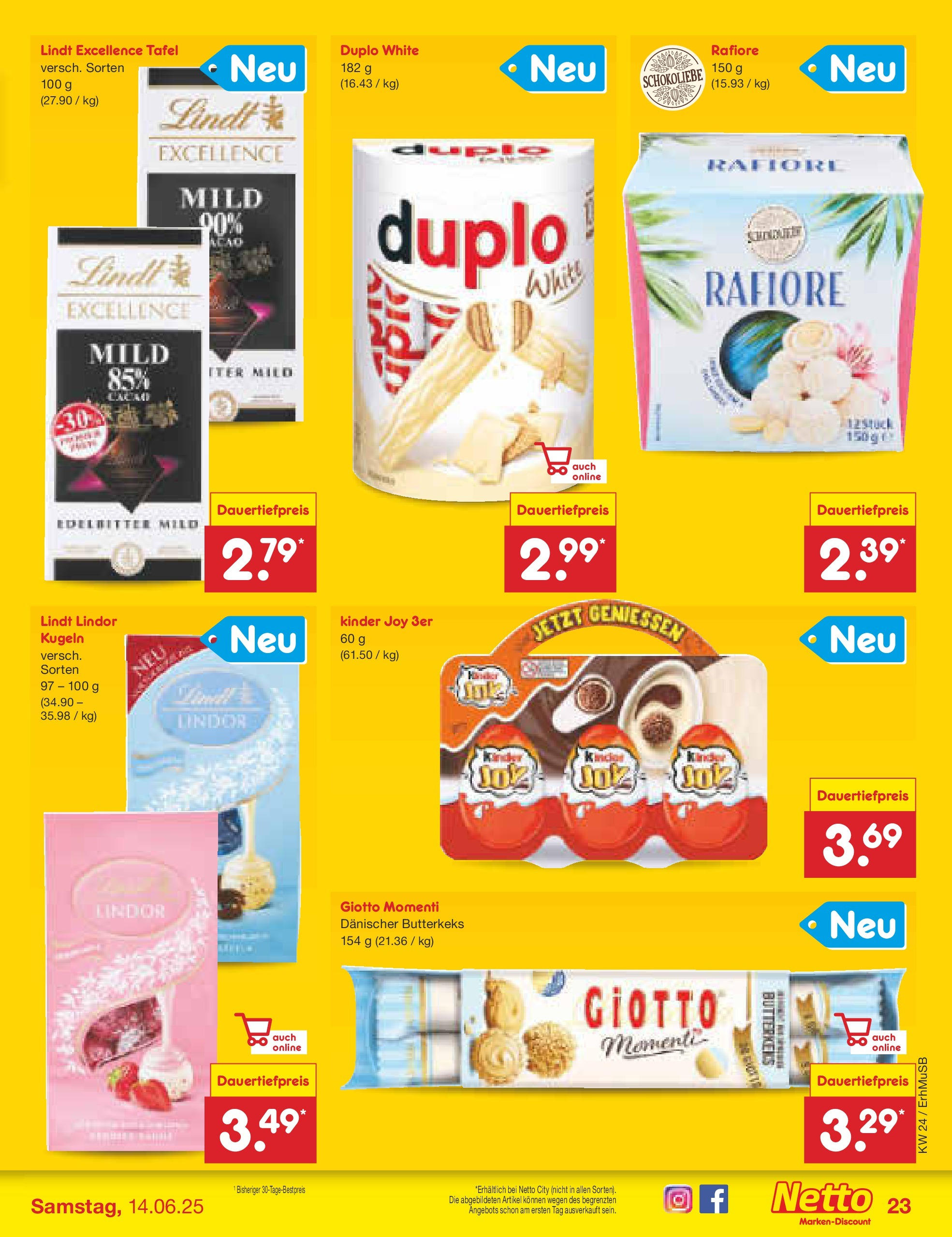 Netto Marken-Discount Prospekt (ab 10.06.2025) » Angebote | Seite: 39 Netto Marken-Discount Prospekt (ab 10.06.2025) » Angebote | Seite: 39
