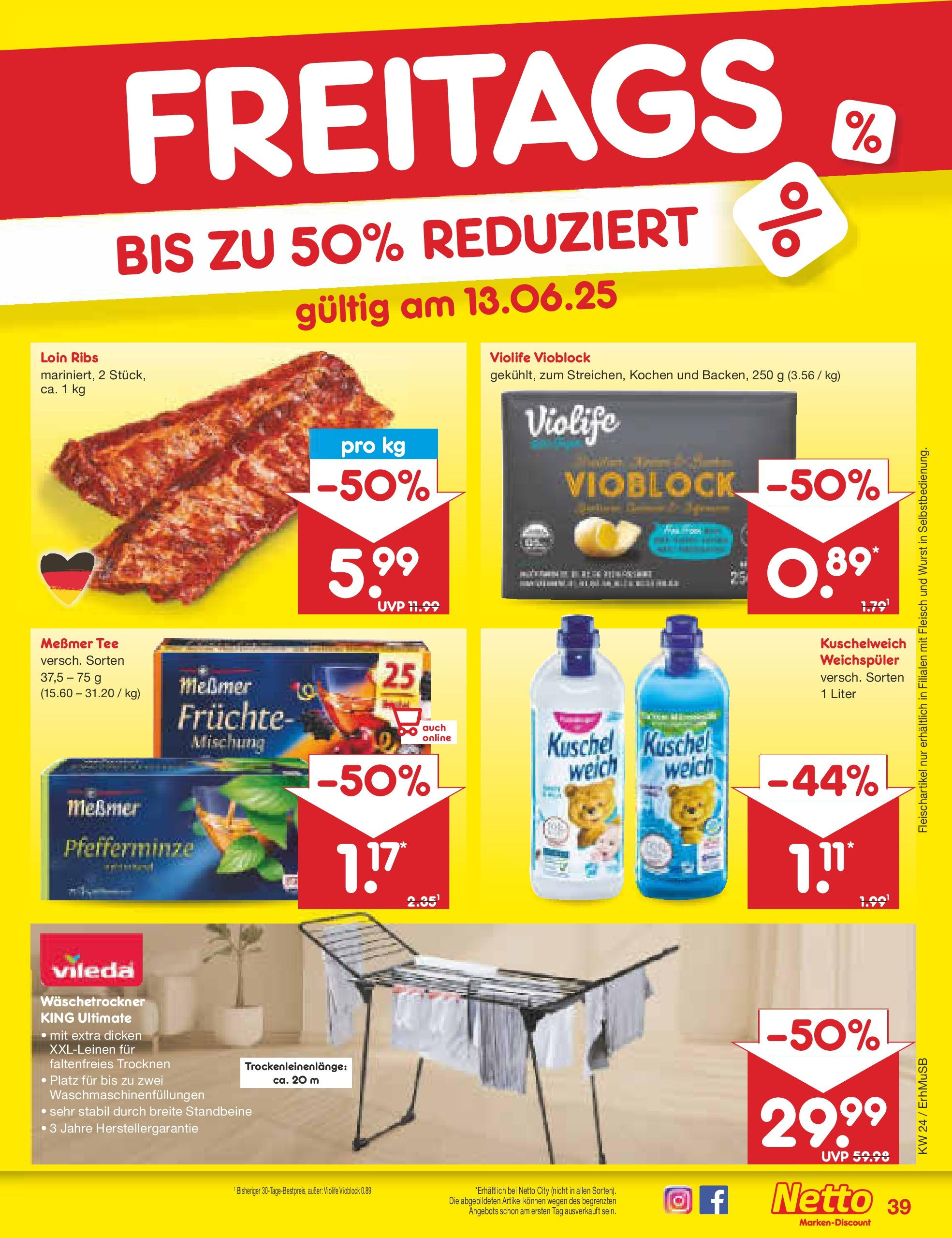Netto Marken-Discount Prospekt (ab 10.06.2025) » Angebote | Seite: 61 Netto Marken-Discount Prospekt (ab 10.06.2025) » Angebote | Seite: 61