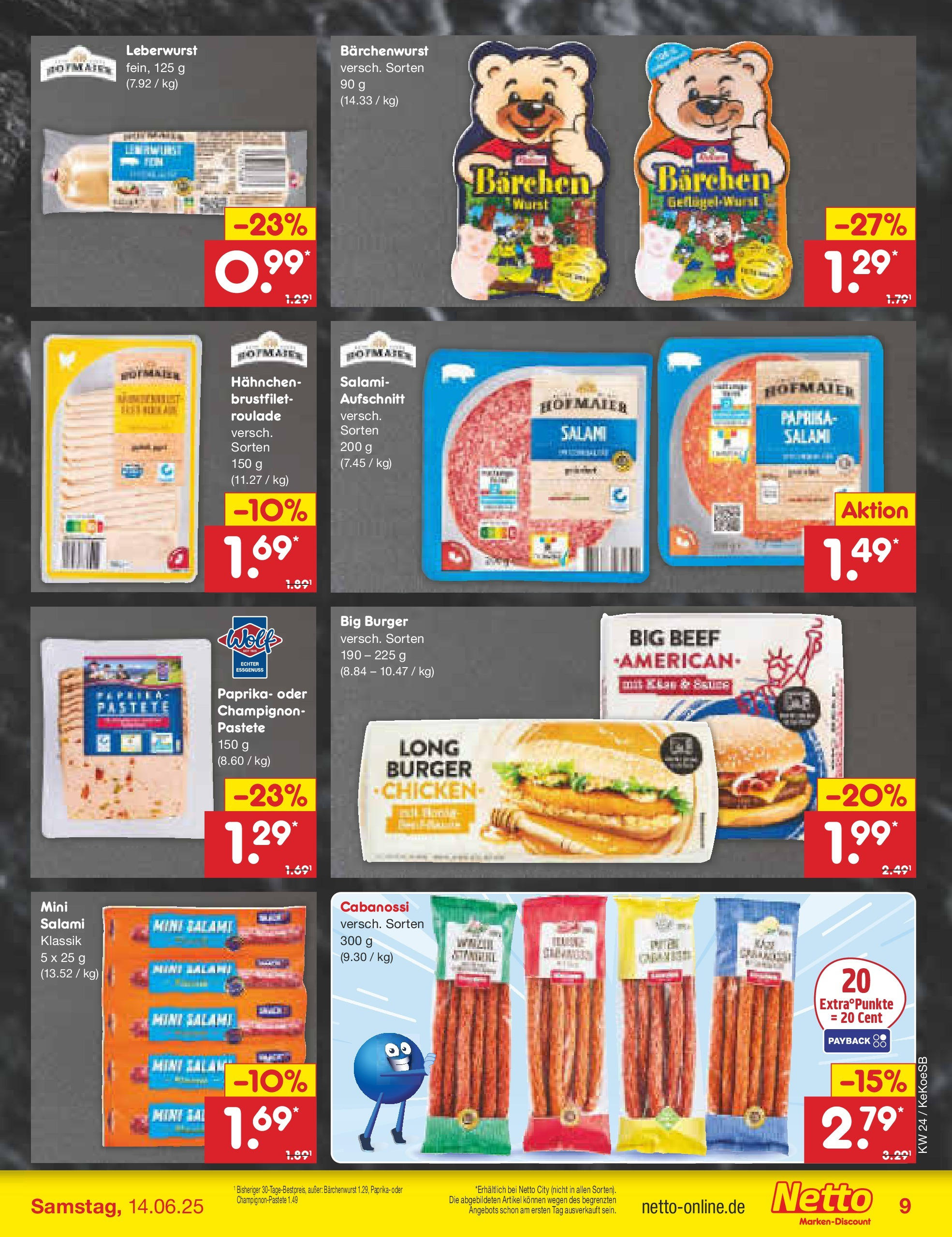 Netto Marken-Discount prospekt Köln (ab 10.06.2025) » Angebote | Seite: 9 Netto Marken-Discount prospekt Köln (ab 10.06.2025) » Angebote | Seite: 9