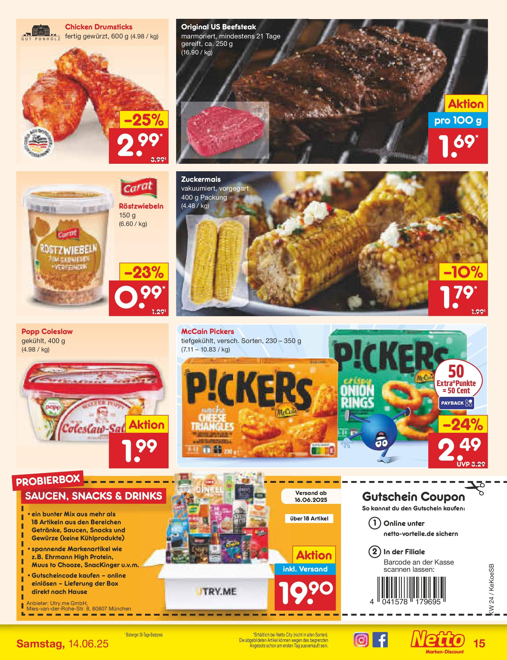 Netto Marken-Discount prospekt Köln (ab 10.06.2025) » Angebote | Seite: 19 Netto Marken-Discount prospekt Köln (ab 10.06.2025) » Angebote | Seite: 19