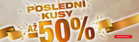 Poslední kusy až -50%