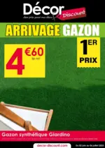 Décor Discount ARRIVAGE GAZON - au 06.07.2025