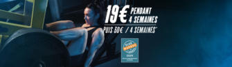 19€ pendant 4 semaines