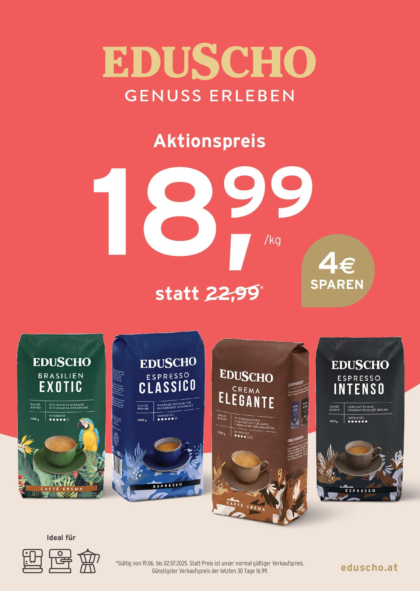 Tchibo Eduscho Freiheit beginnt draußen von 18.06.2025 - Aktuelle Angebote | Seite: 8