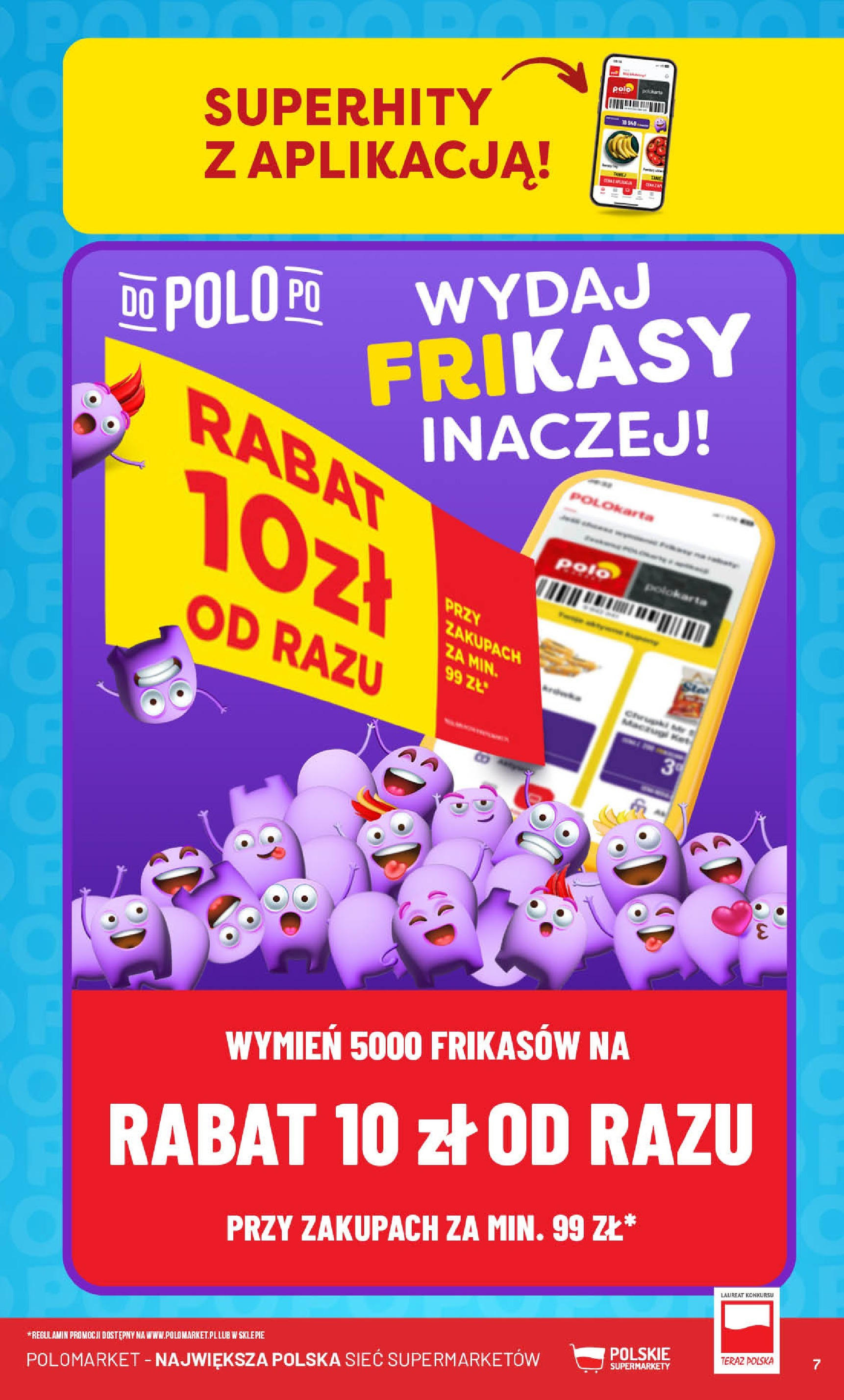 POLOmarket gazetka od jutra (04.06.2025) - Nowa PDF | Strona: 7 | Produkty: Ketchup, Chrupki, Krowka