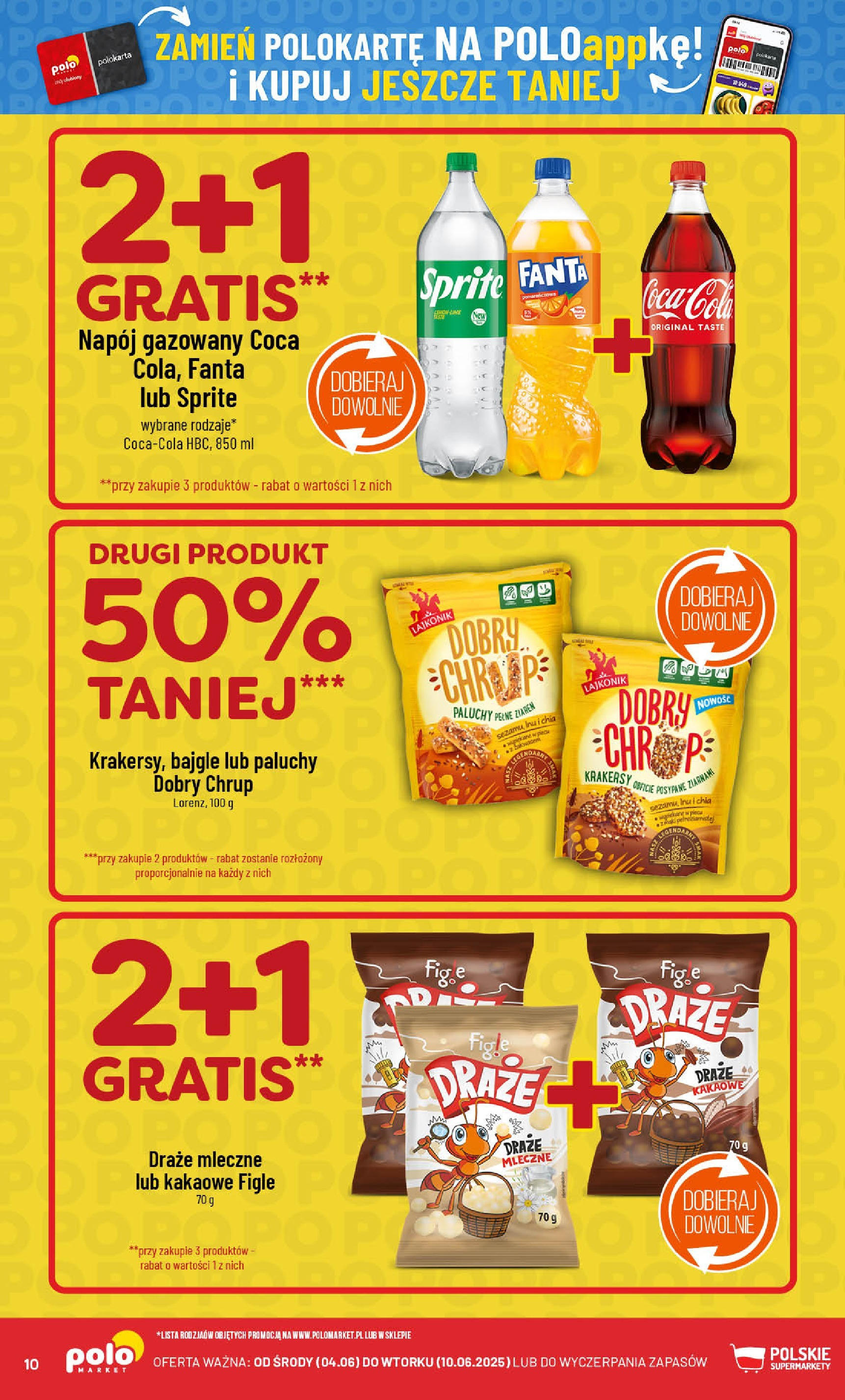 POLOmarket gazetka od jutra (04.06.2025) - Nowa PDF | Strona: 10 | Produkty: Sprite