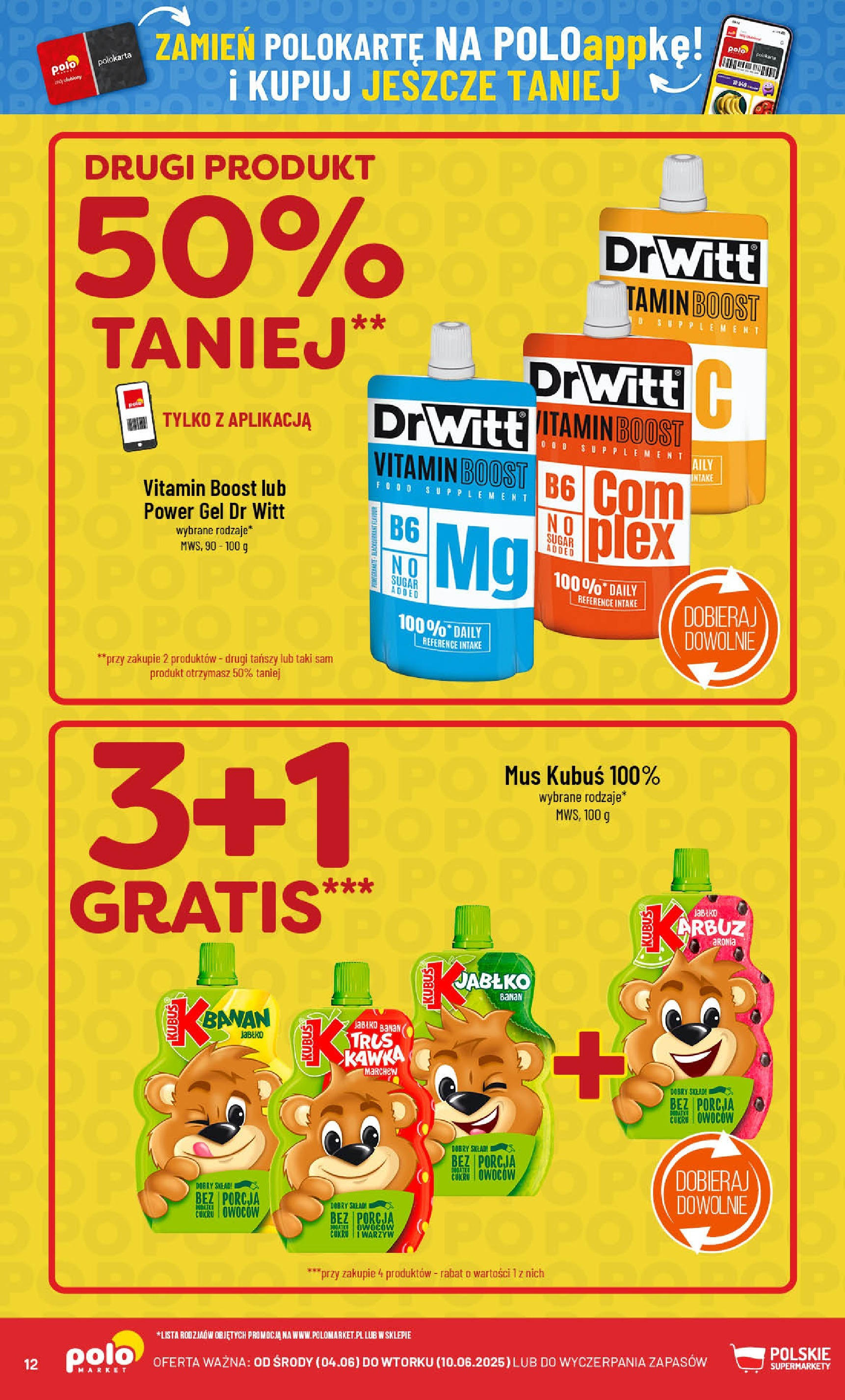POLOmarket gazetka od jutra (04.06.2025) - Nowa PDF | Strona: 12 | Produkty: Banan