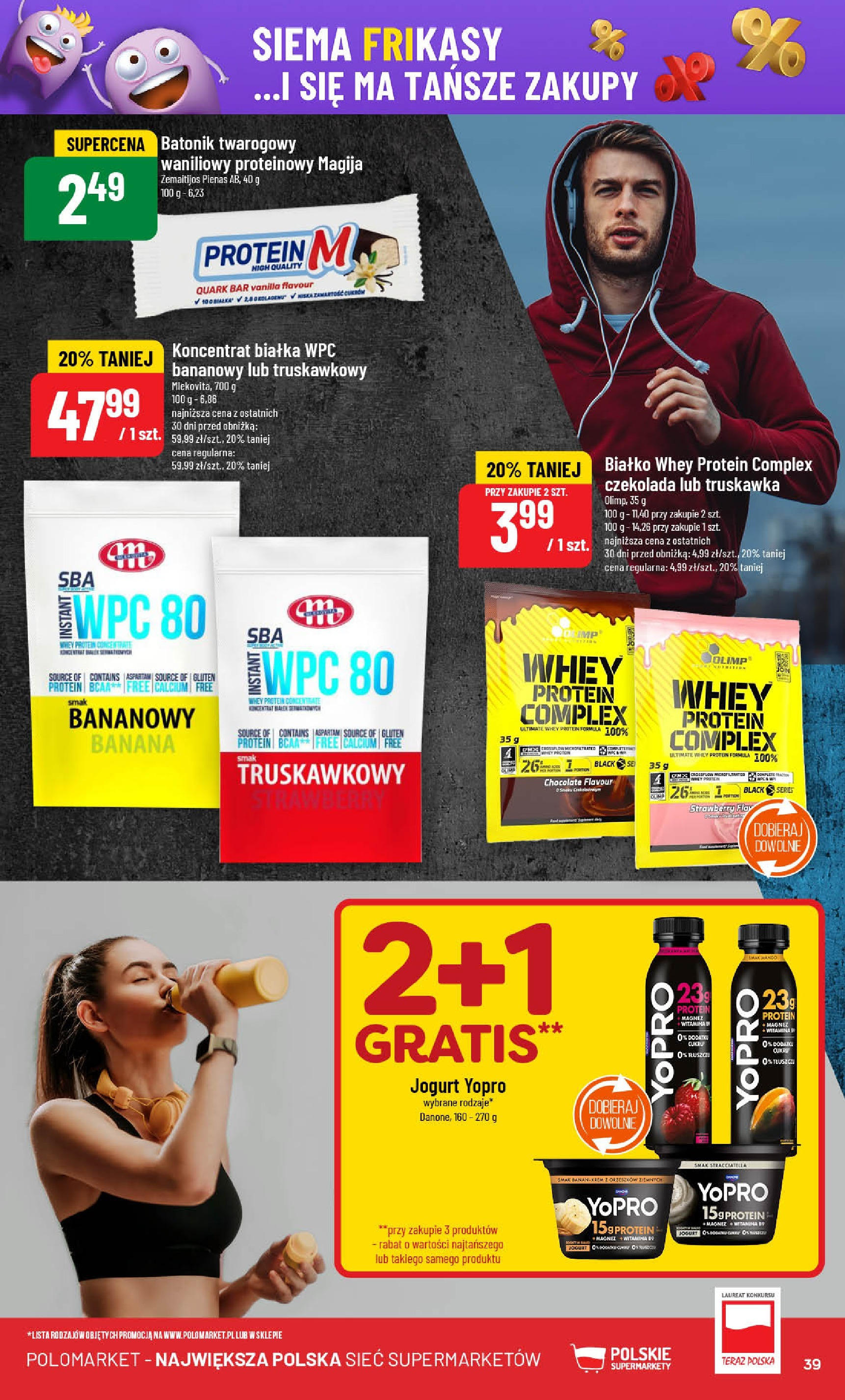 POLOmarket gazetka od jutra (04.06.2025) - Nowa PDF | Strona: 39 | Produkty: Mango, Batonik twarogowy, Jogurt, Czekolada