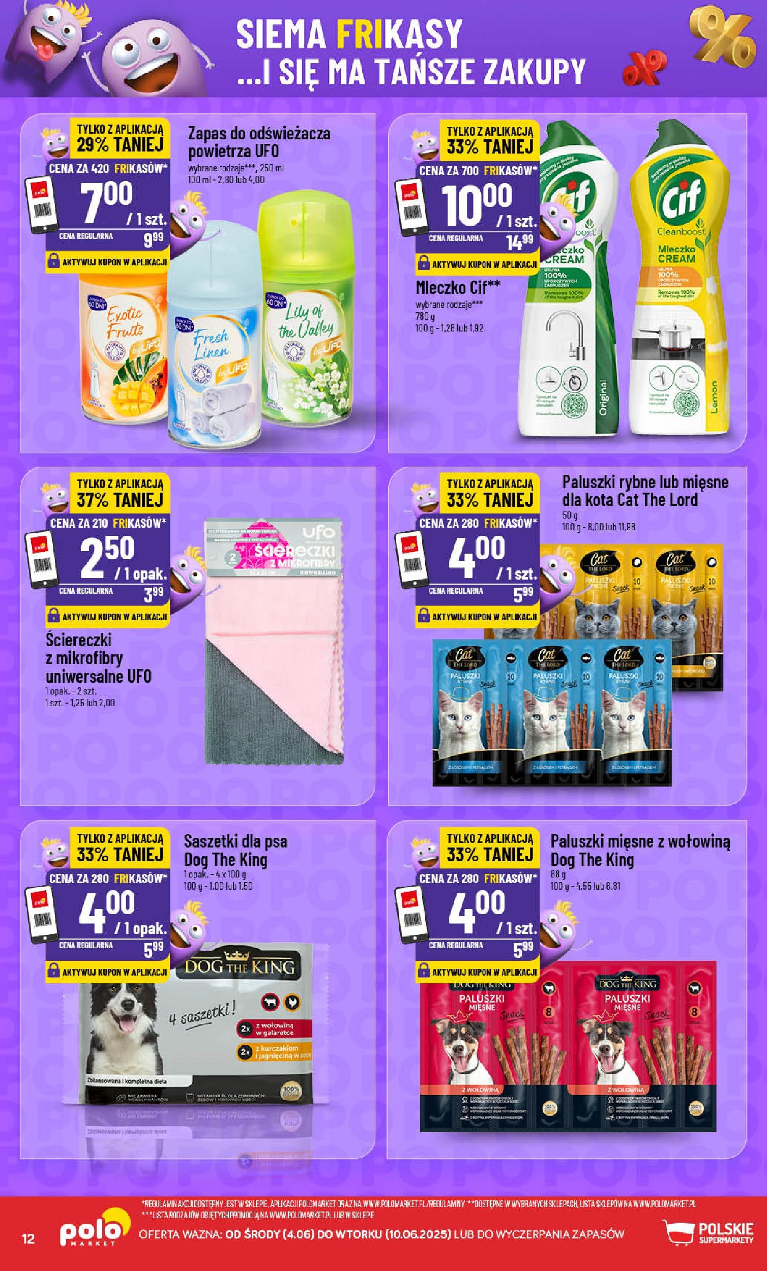 POLOmarket gazetka od jutra (04.06.2025) - Nowa PDF | Strona: 12 | Produkty: Jagnięcina, Paluszki rybne, Wołowina, Sos