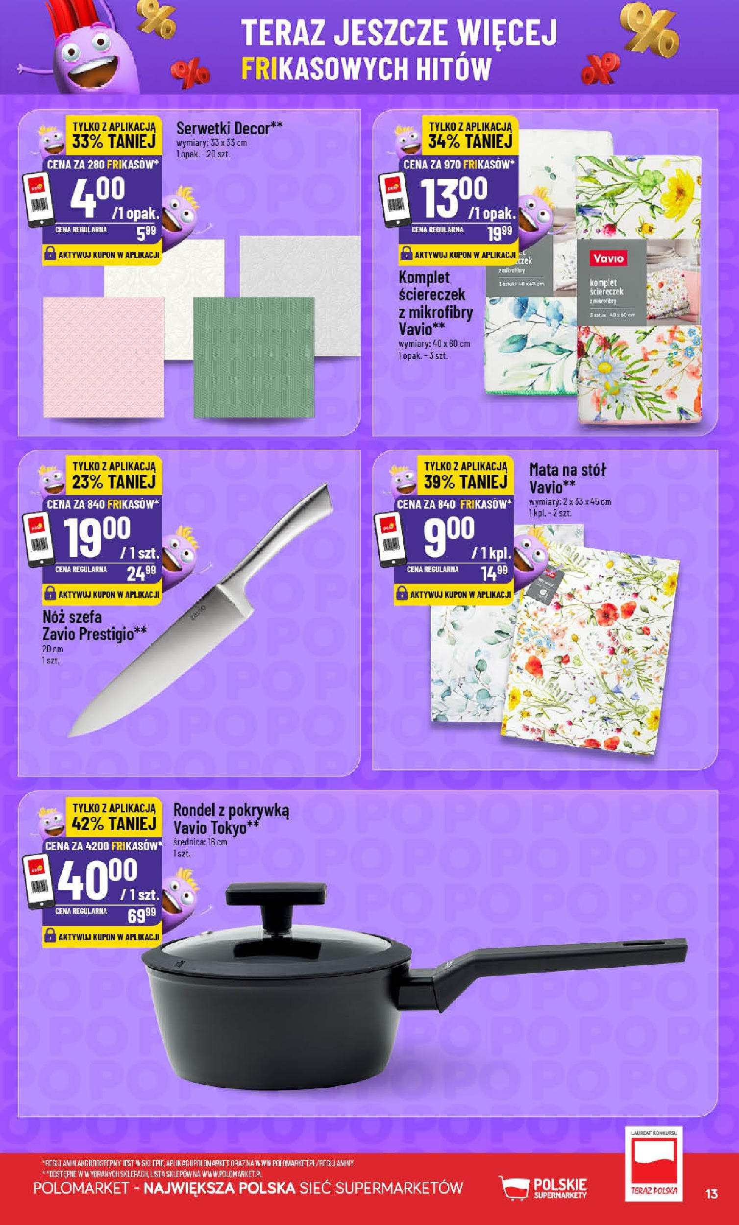 POLOmarket gazetka od jutra (04.06.2025) - Nowa PDF | Strona: 13 | Produkty: PC, Stół