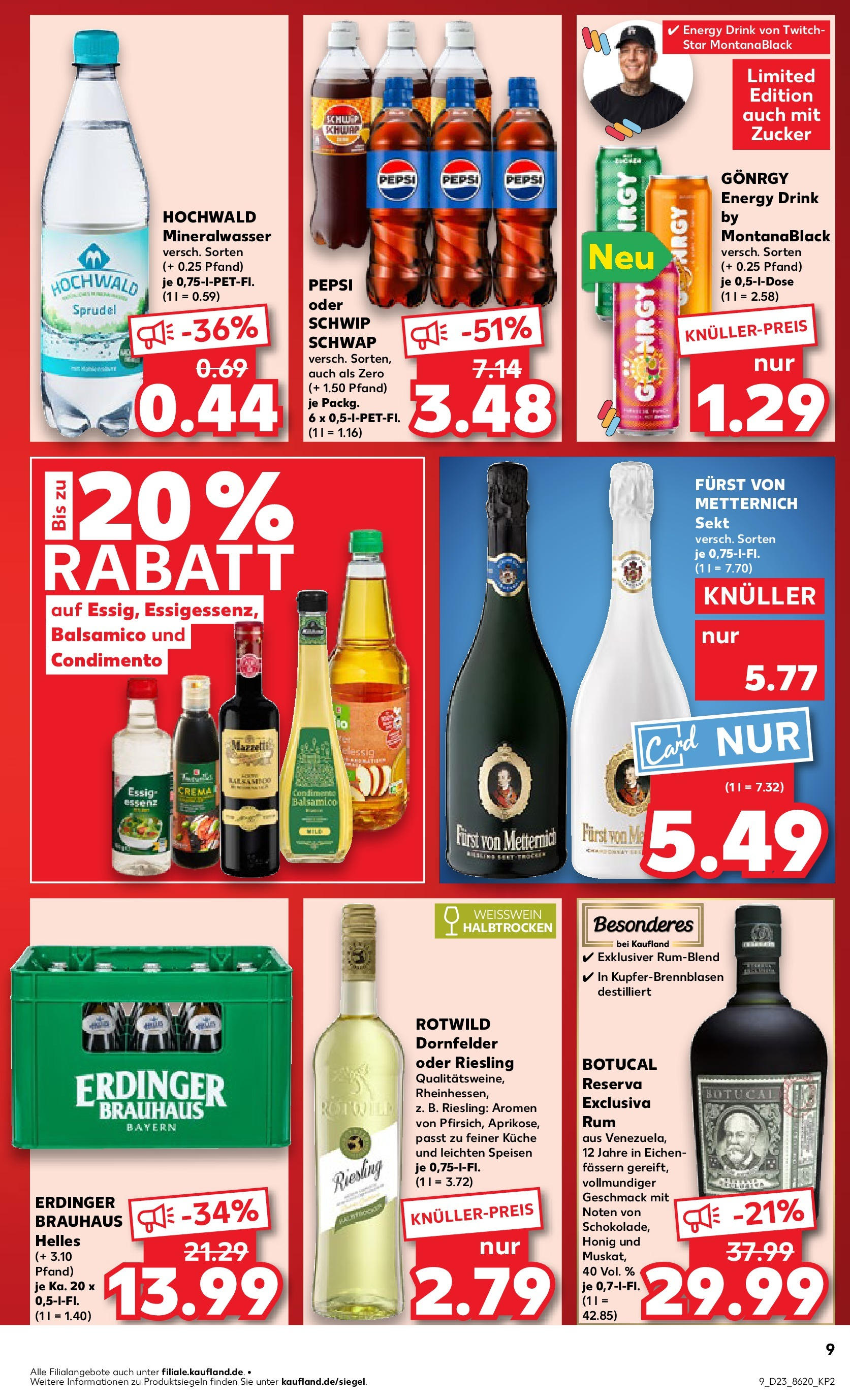 Kaufland prospekt Essen (ab 05.06.2025) » Angebote Online | Seite: 9 | Produkte: Sekt, Weißwein halbtrocken, Küche, Zucker Kaufland prospekt Essen (ab 05.06.2025) » Angebote Online zum Blättern | Seite: 9 | Produkte: Sekt, Weißwein halbtrocken, Küche, Zucker